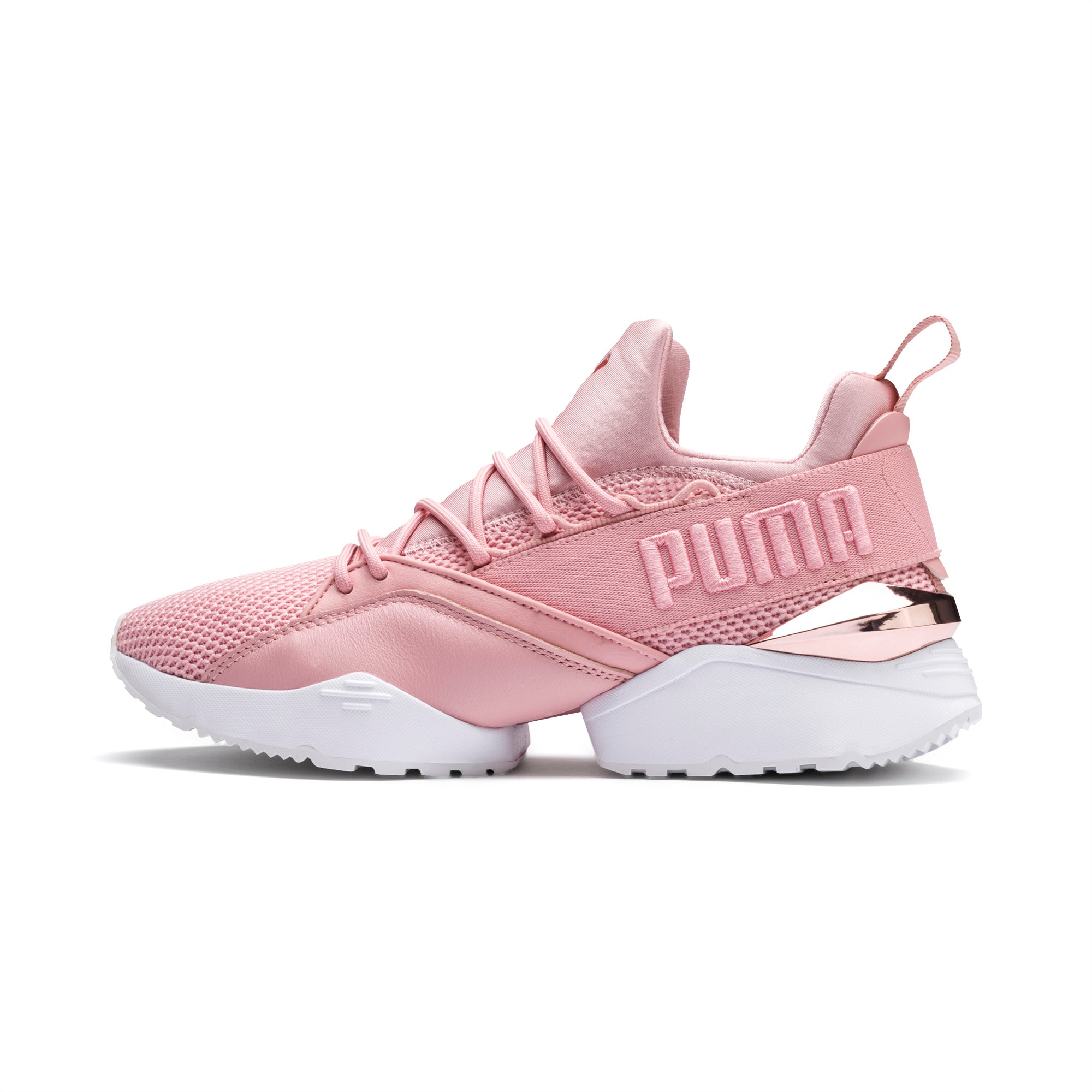 muse maia metallic rose women's sneakers