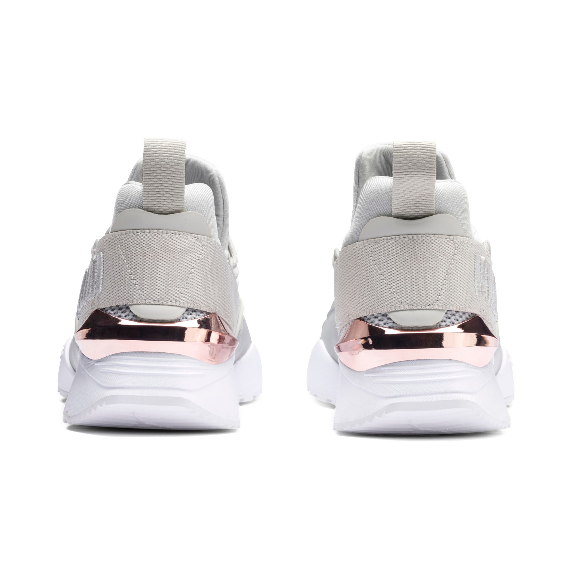 muse maia metallic rose women's trainers