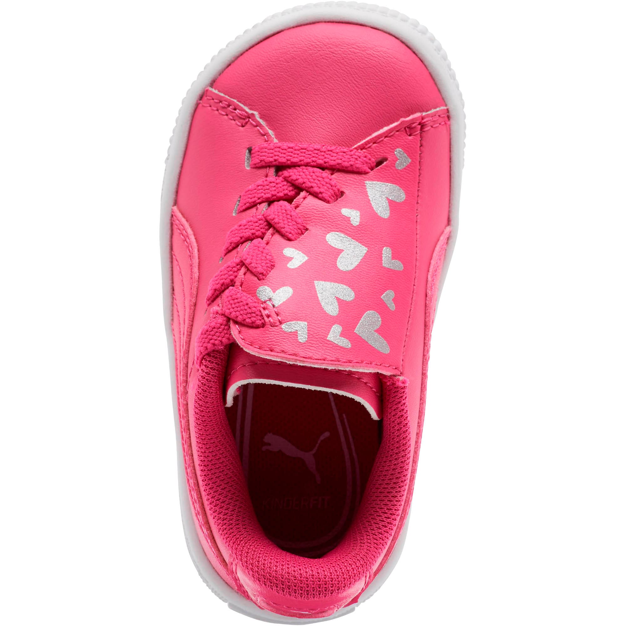 Puma basket heart glitter sneaker clearance