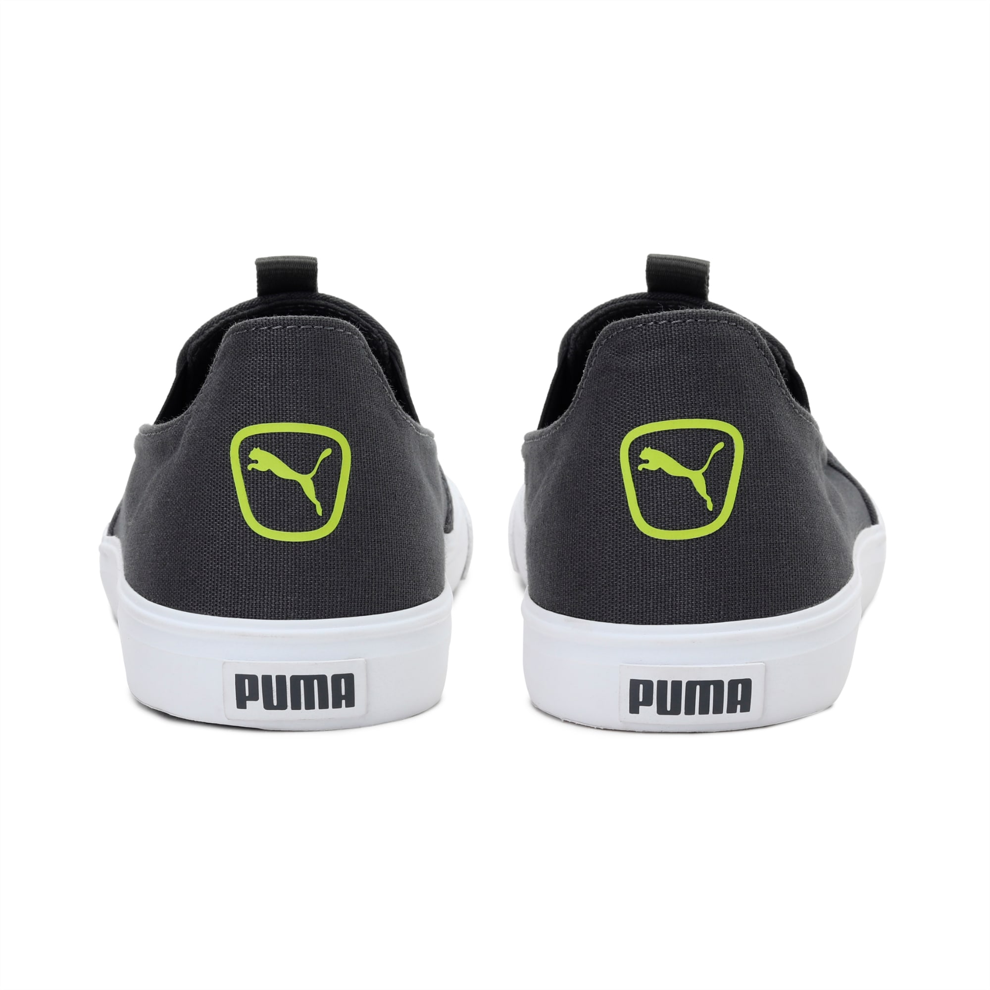 puma lazy knit slip on sneakers