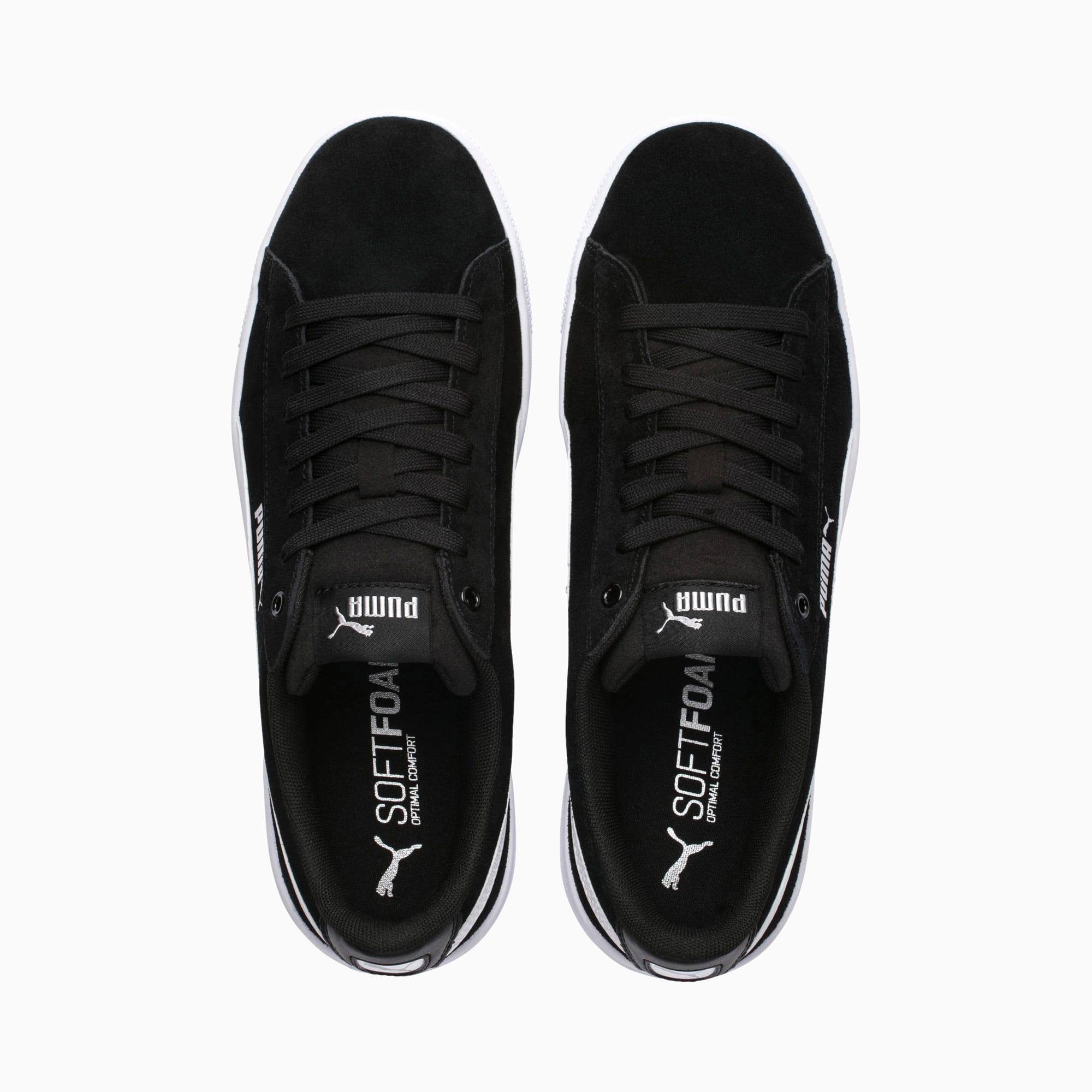 puma soft foam black shoes