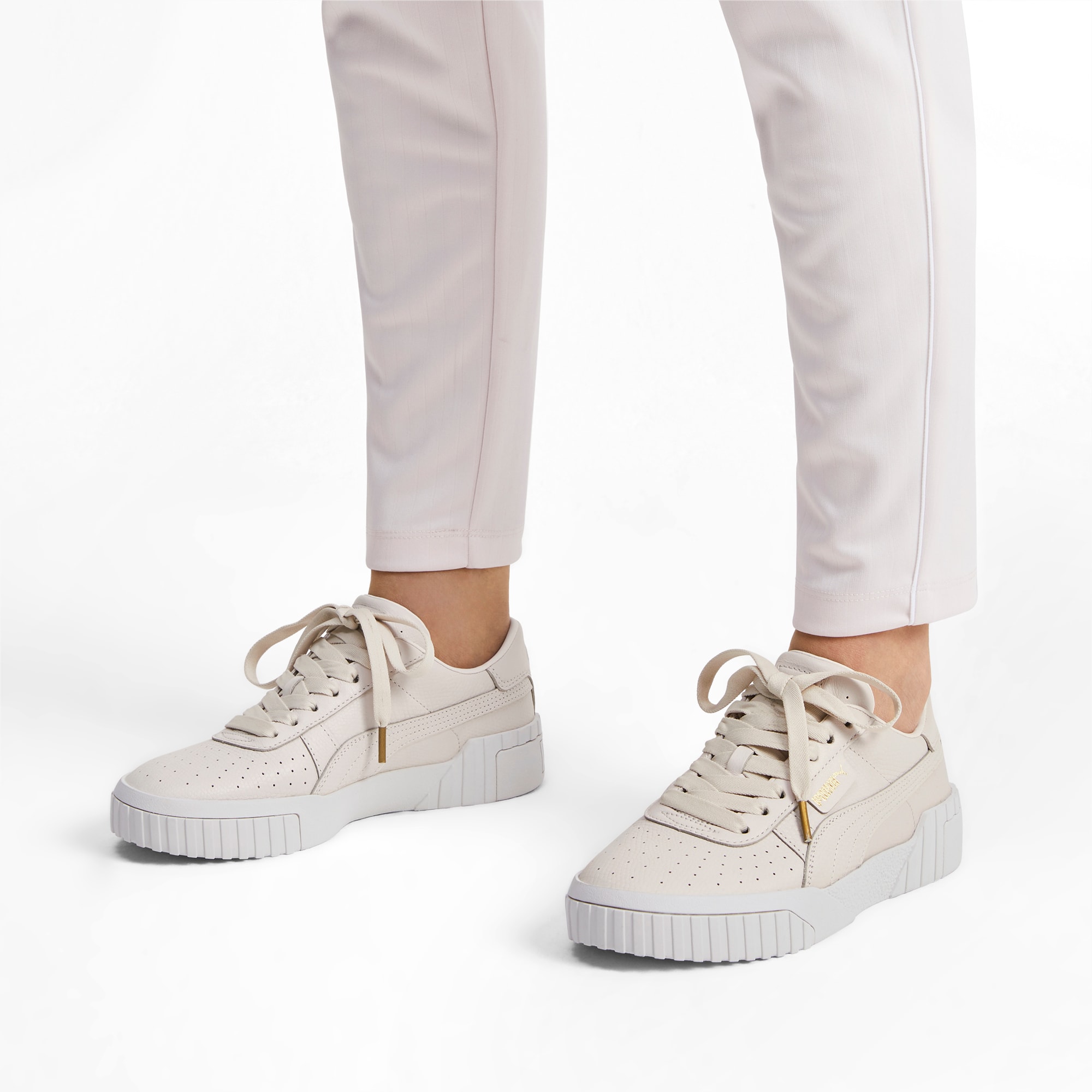 puma cali emboss cream trainers 6820ae