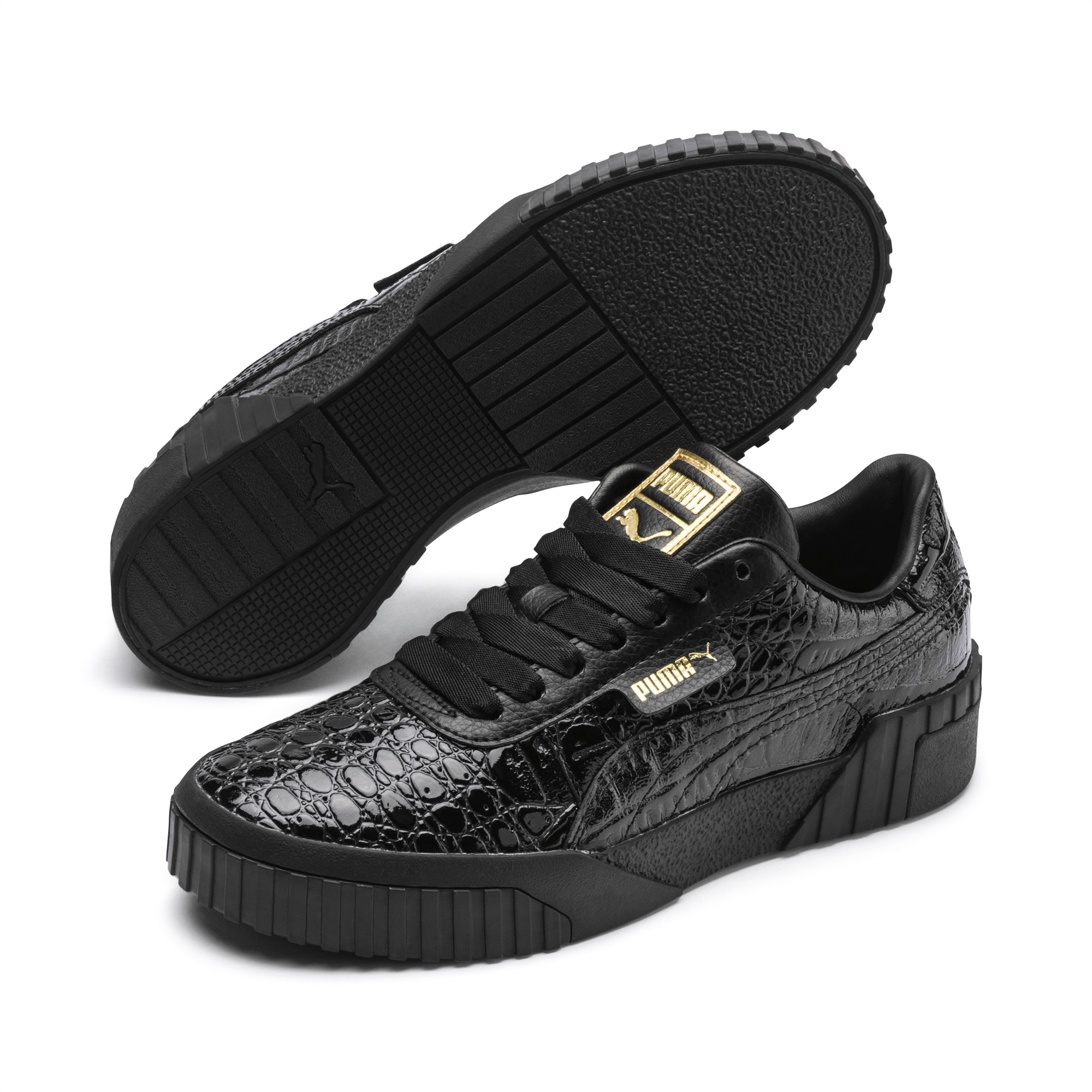 puma cali croc black