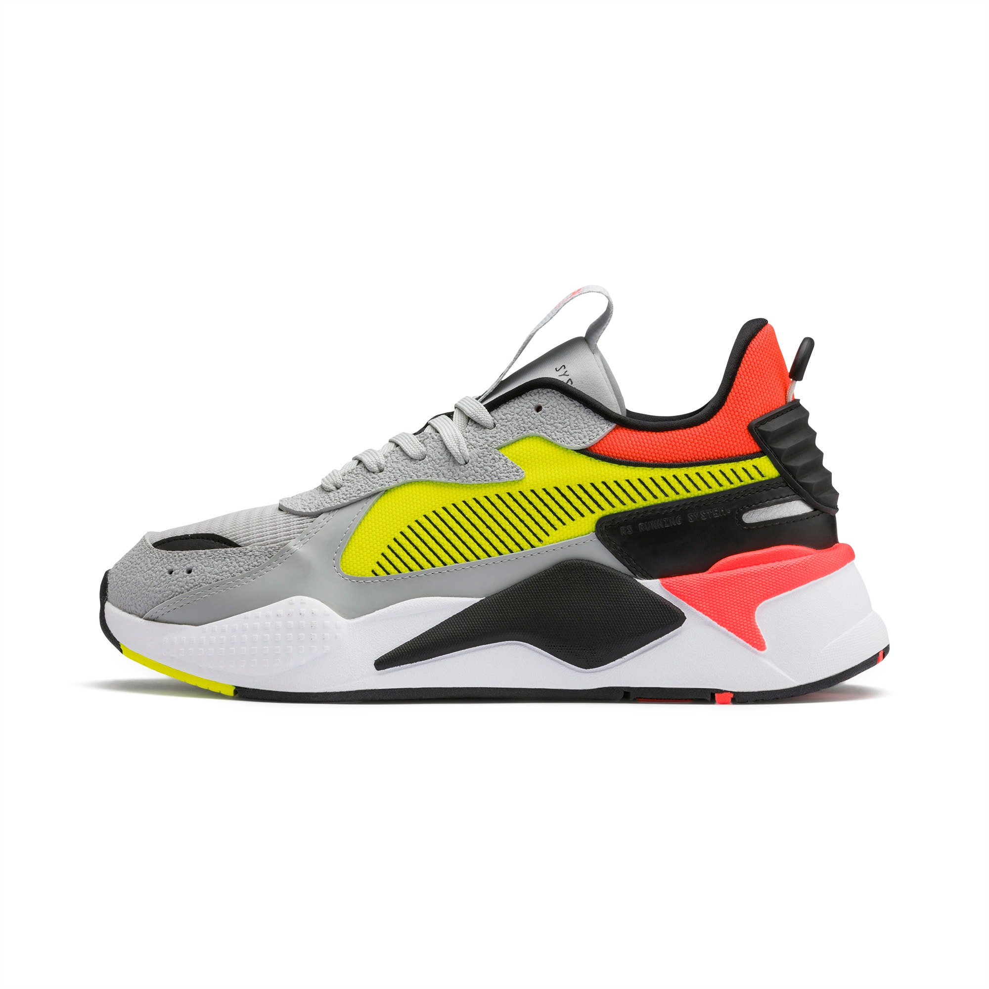 RS-X Hard Drive Trainers | High Rise-Yellow Alert | PUMA Sneakers | PUMA