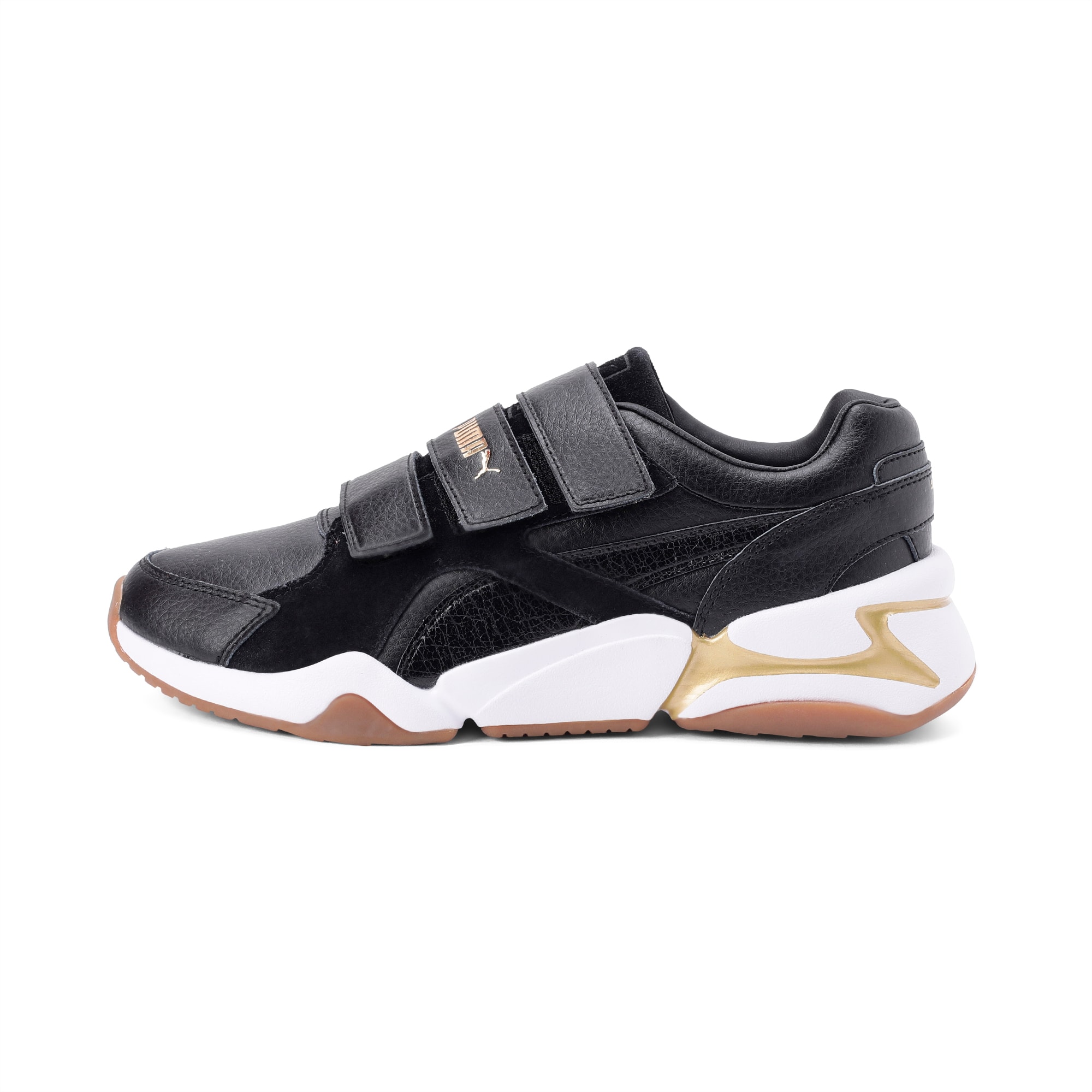 womens black puma sneakers