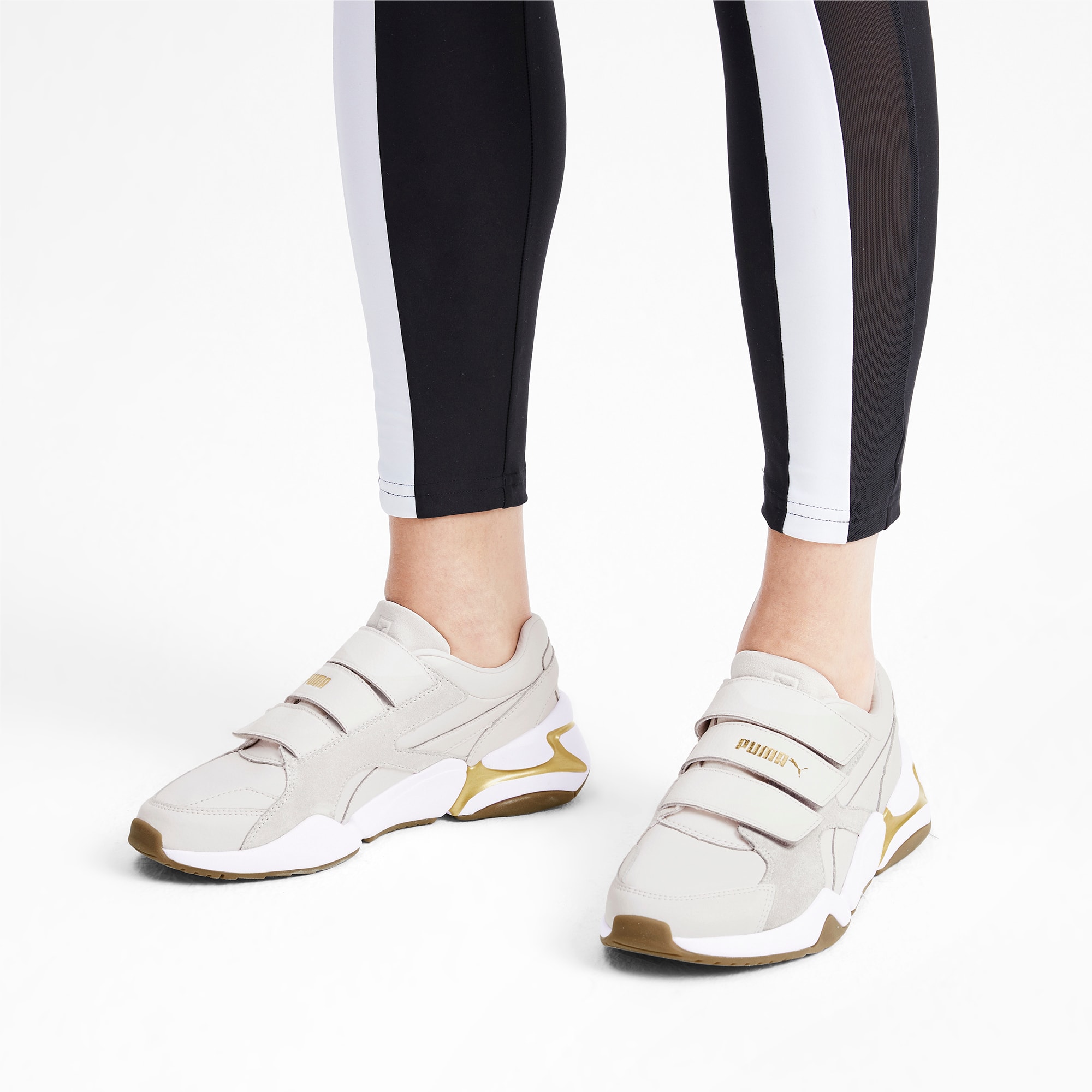 Nova v leather women's trainers clearance