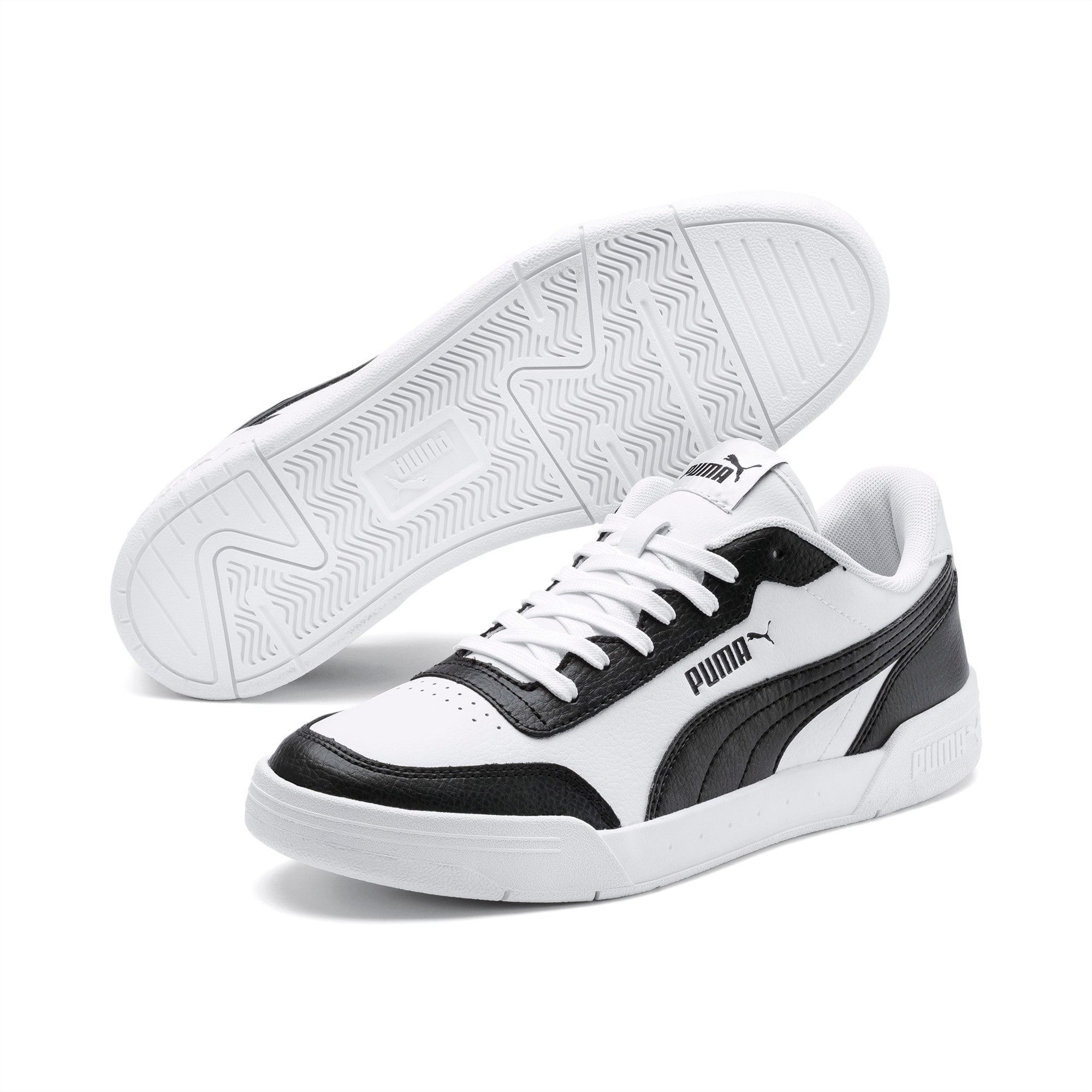 Caracal Trainers, Puma White-Puma Black-Puma Black, large-SEA