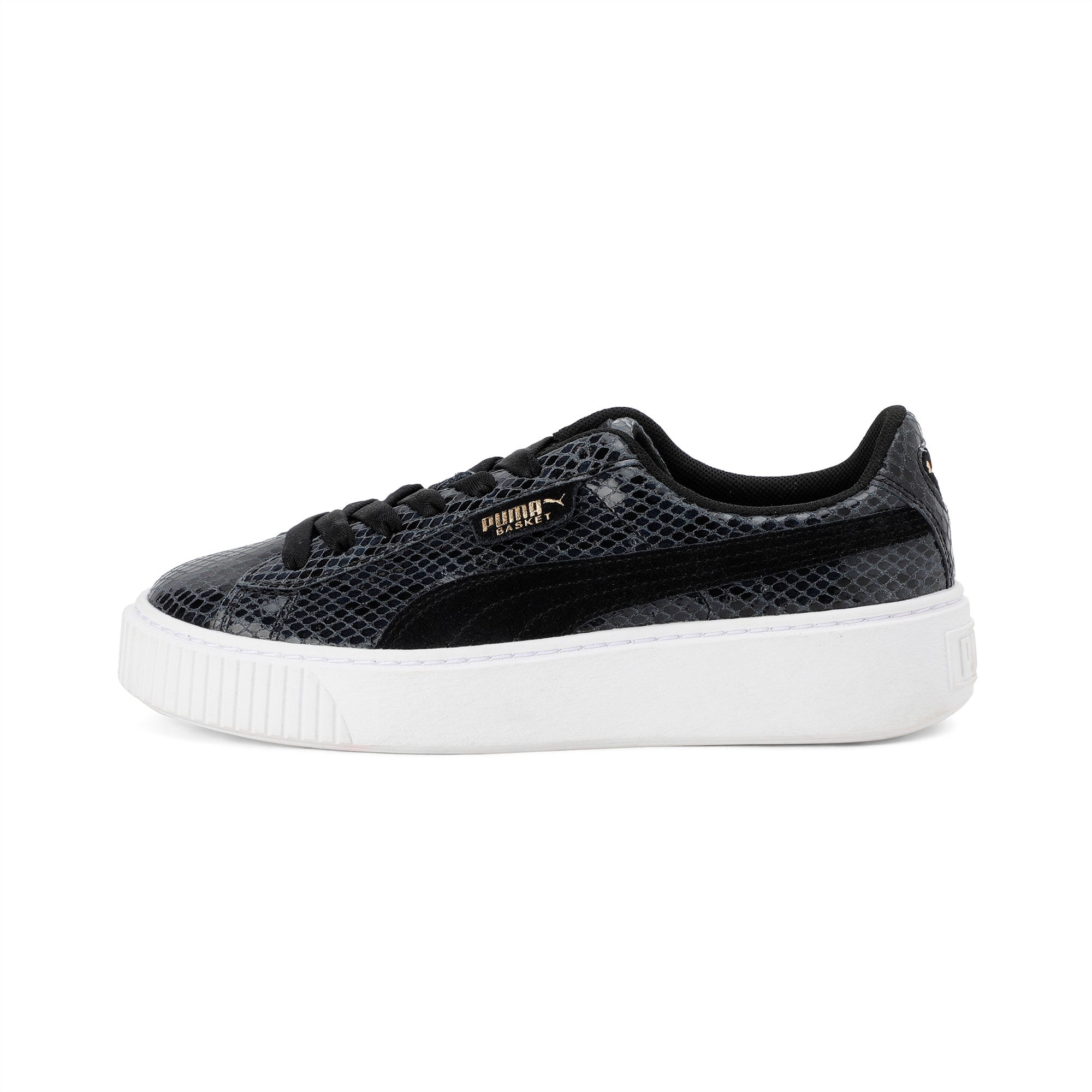 puma snakeskin sneakers