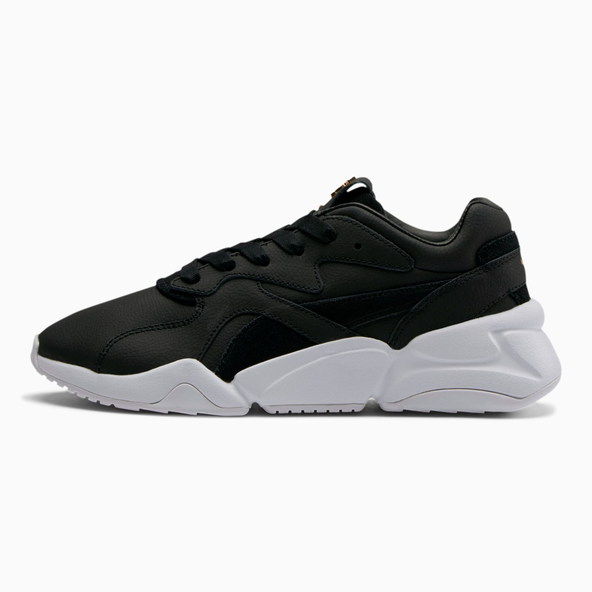 womens black puma sneakers