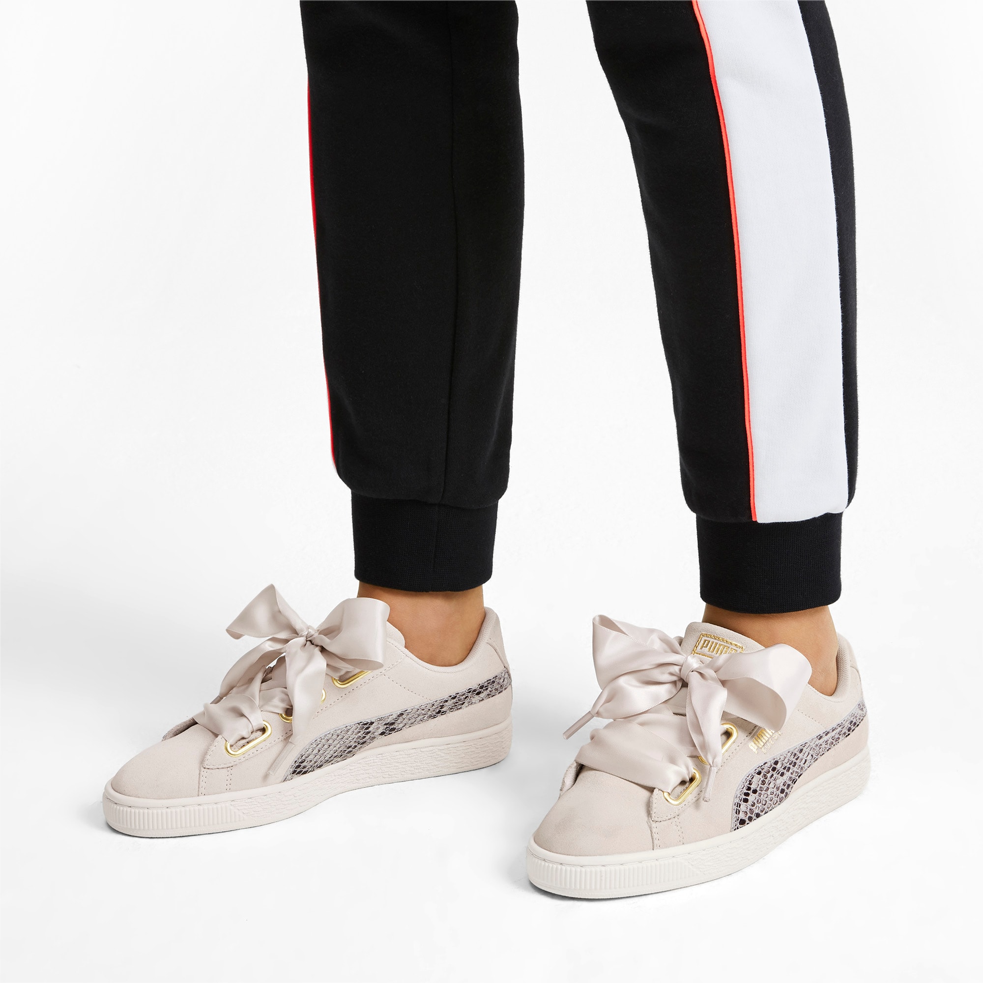 Puma suede heart lux clearance