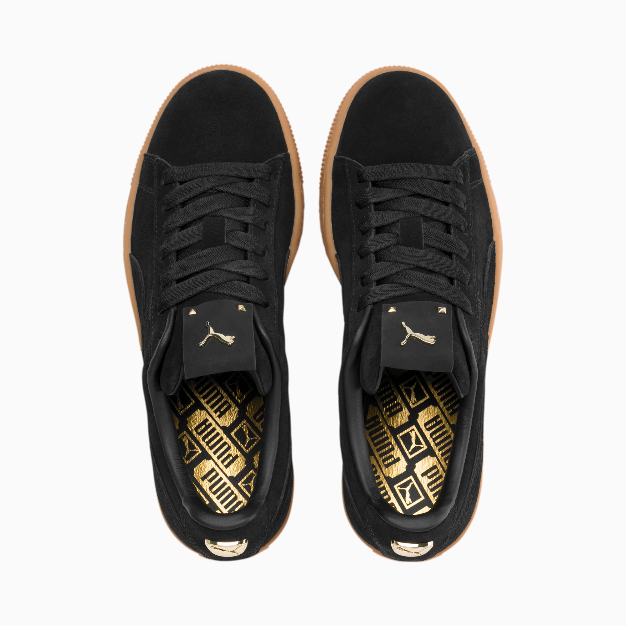 Puma suede premium logo women's sneakers outlet