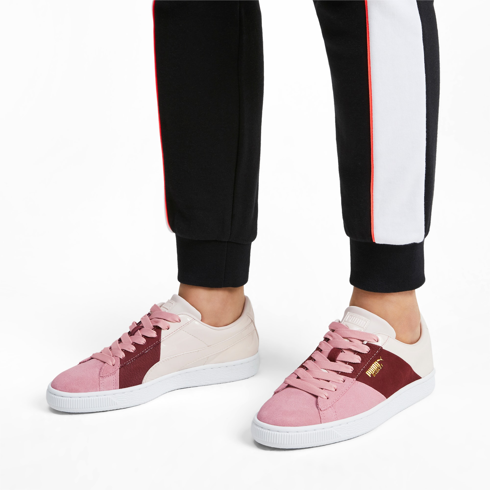 Puma basket outlet remix women's sneakers