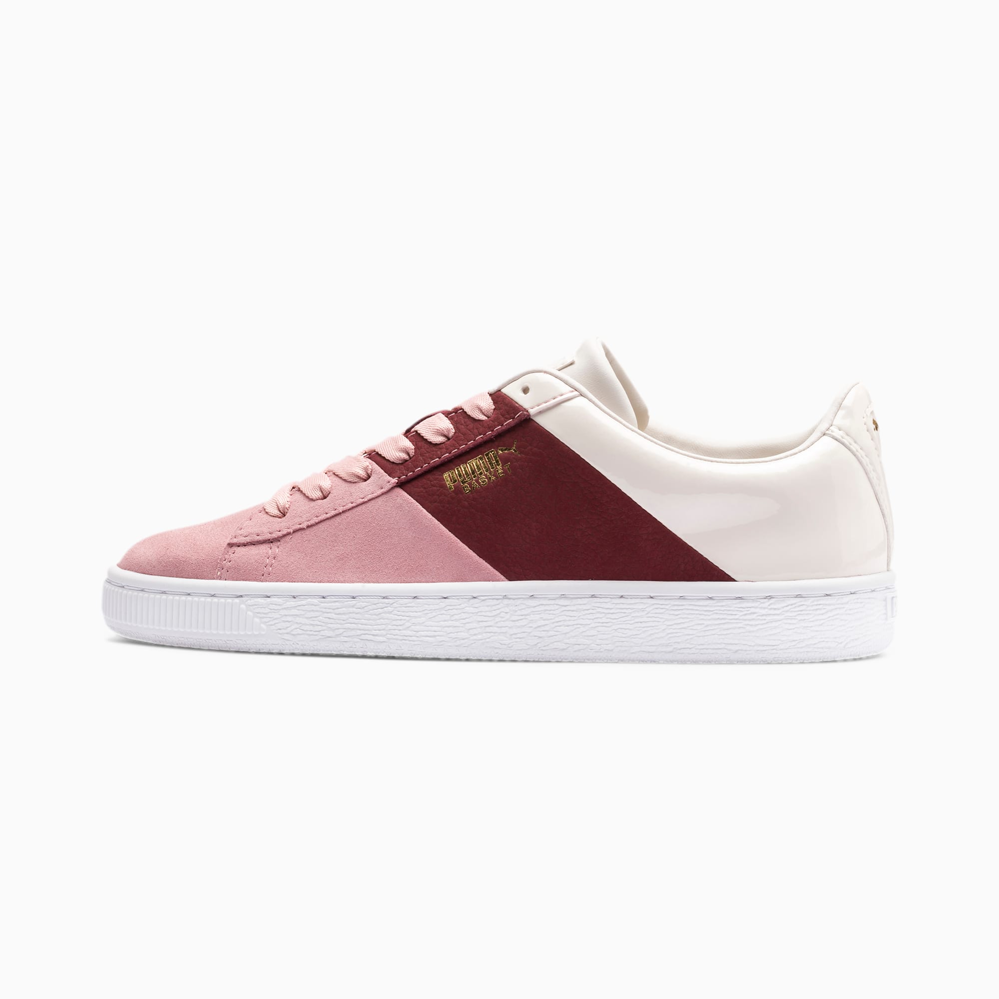Puma basket trainers womens shop