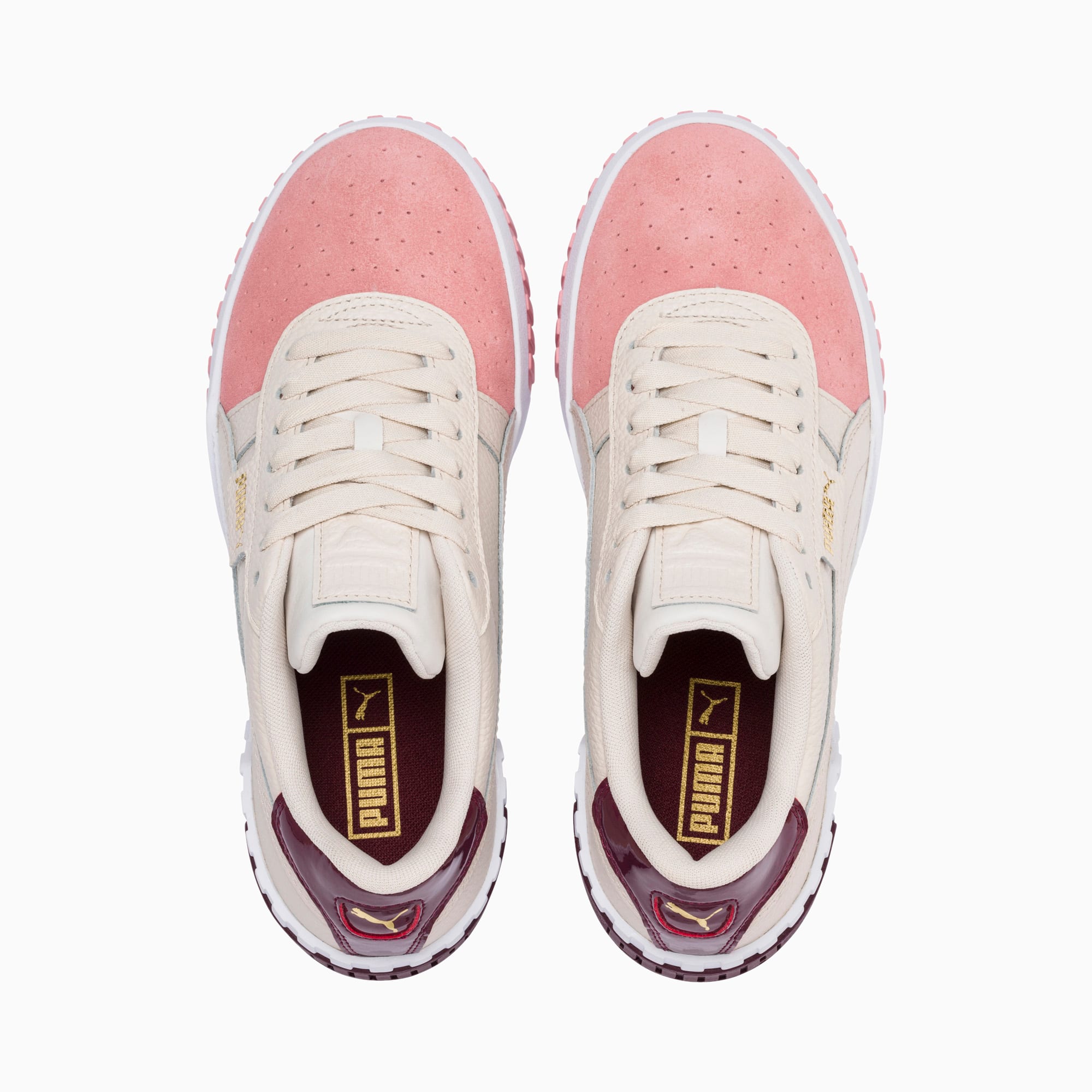 Puma cali remix leather sneaker top