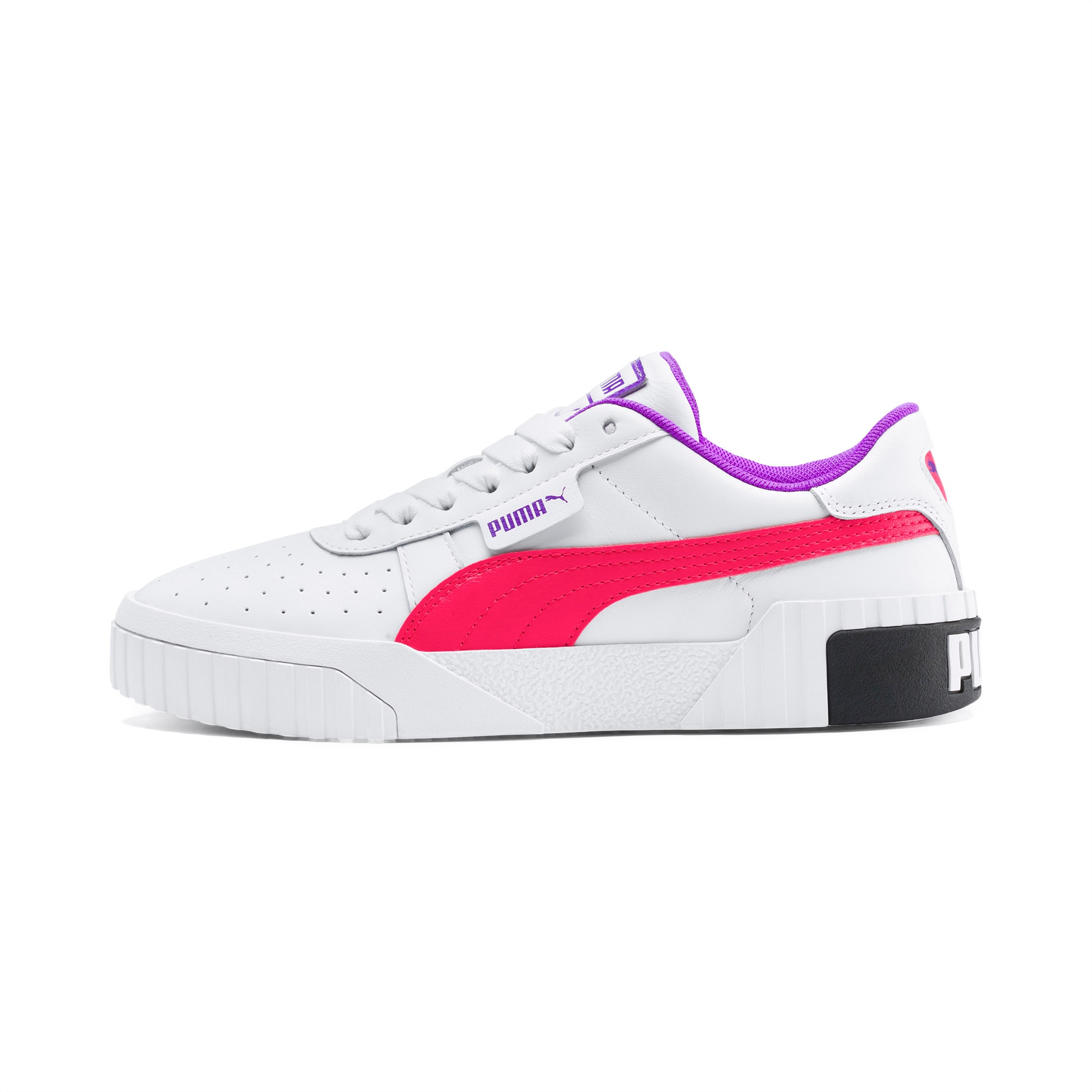 Puma cali trainers puma white pink clearance