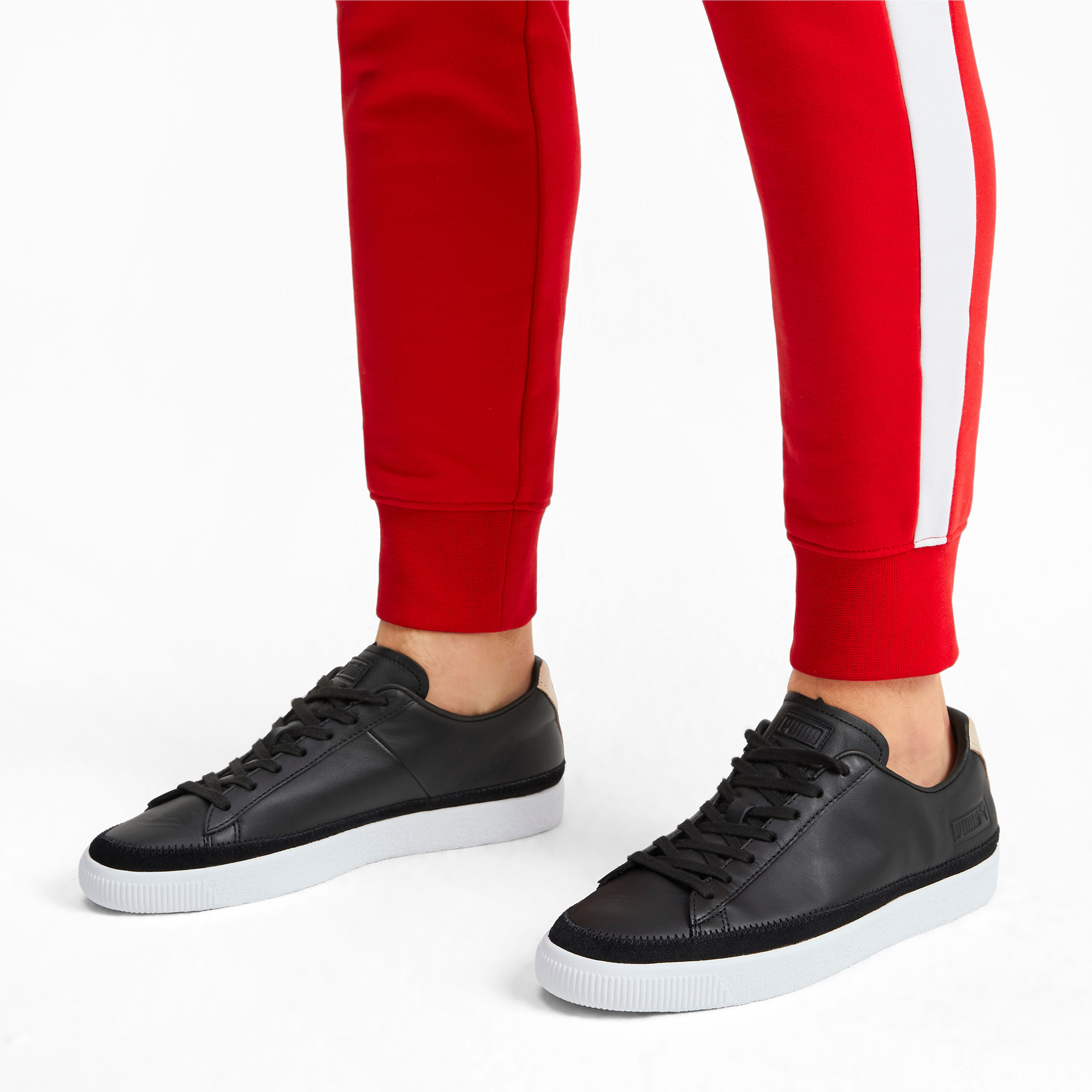Puma basket trim block sneakers shop