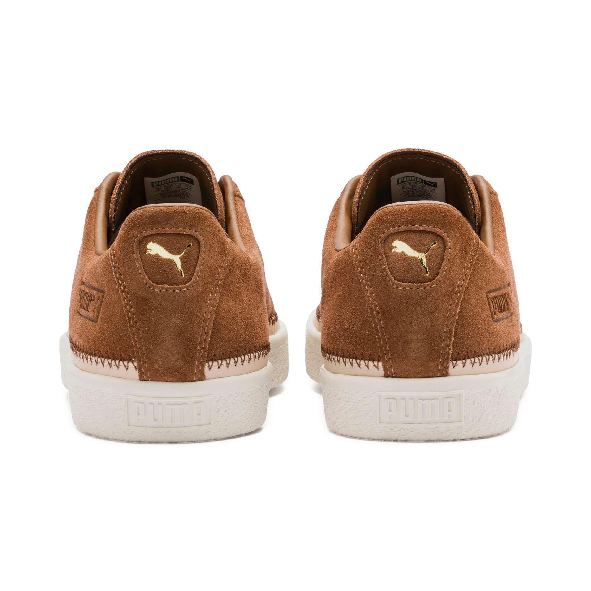 Puma suede trim trainers new arrivals
