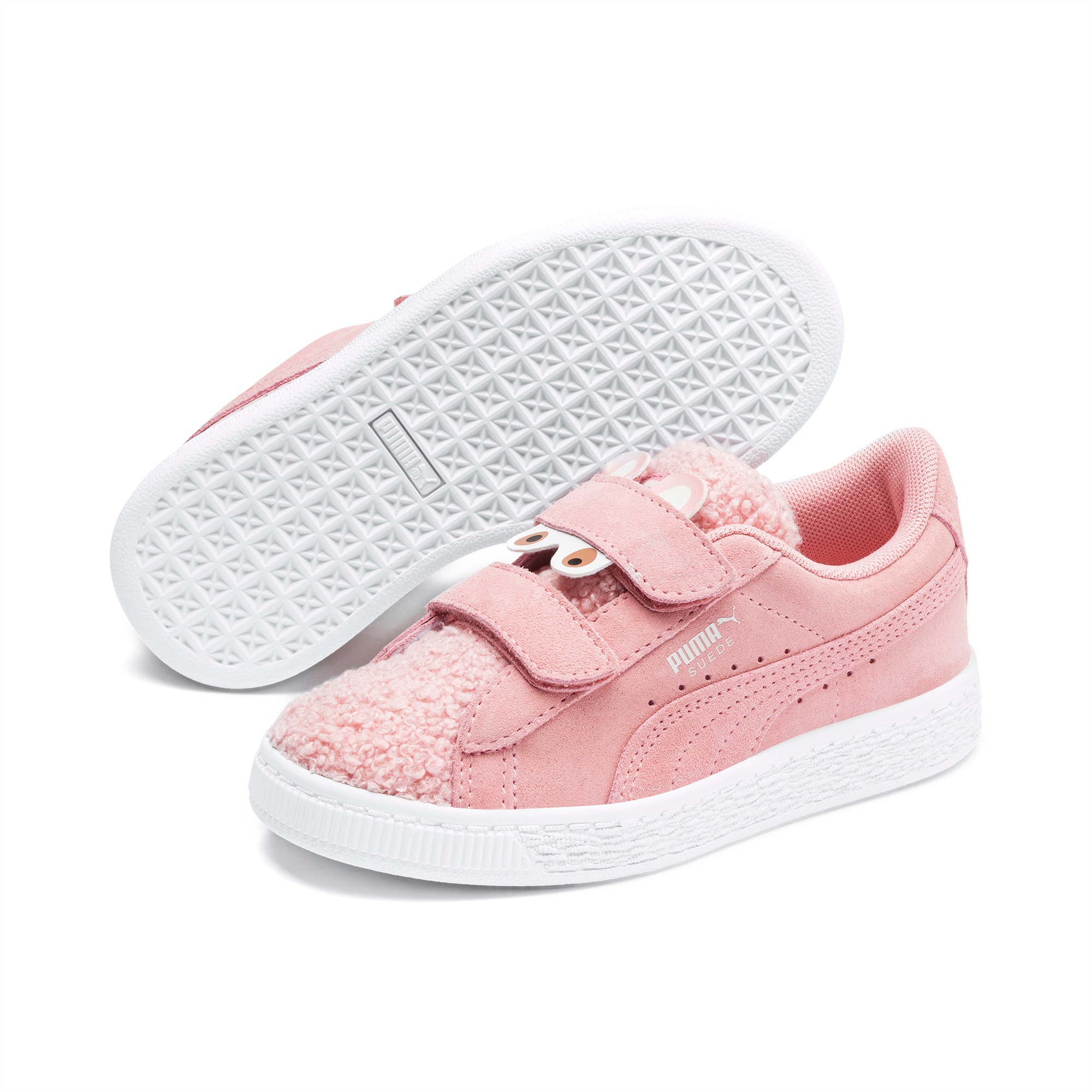 puma suede bambino rose