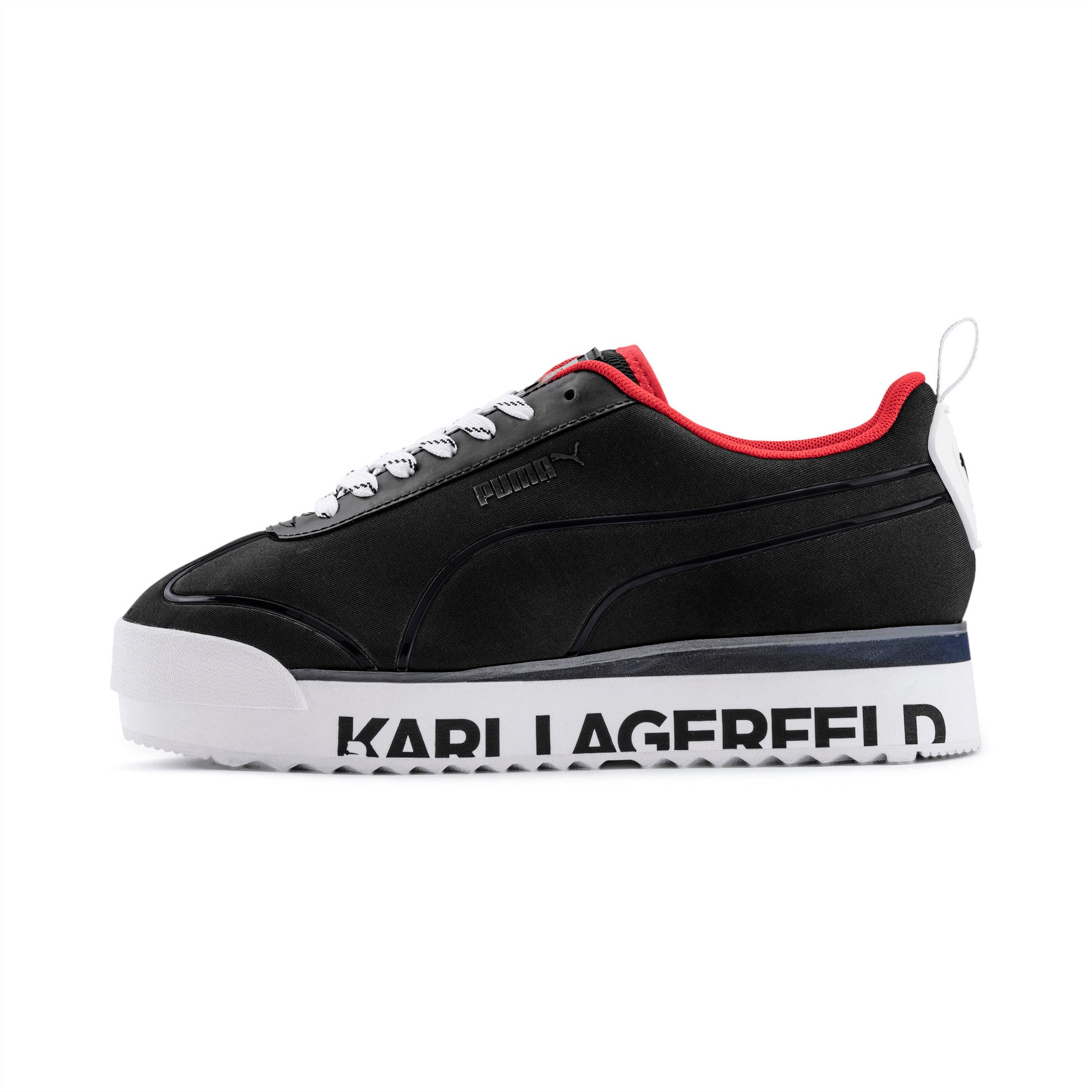 PUMA x KARL LAGERFELD Roma Amor Women's Shoes | Puma Black-Puma Black | PUMA  Sneakers | PUMA