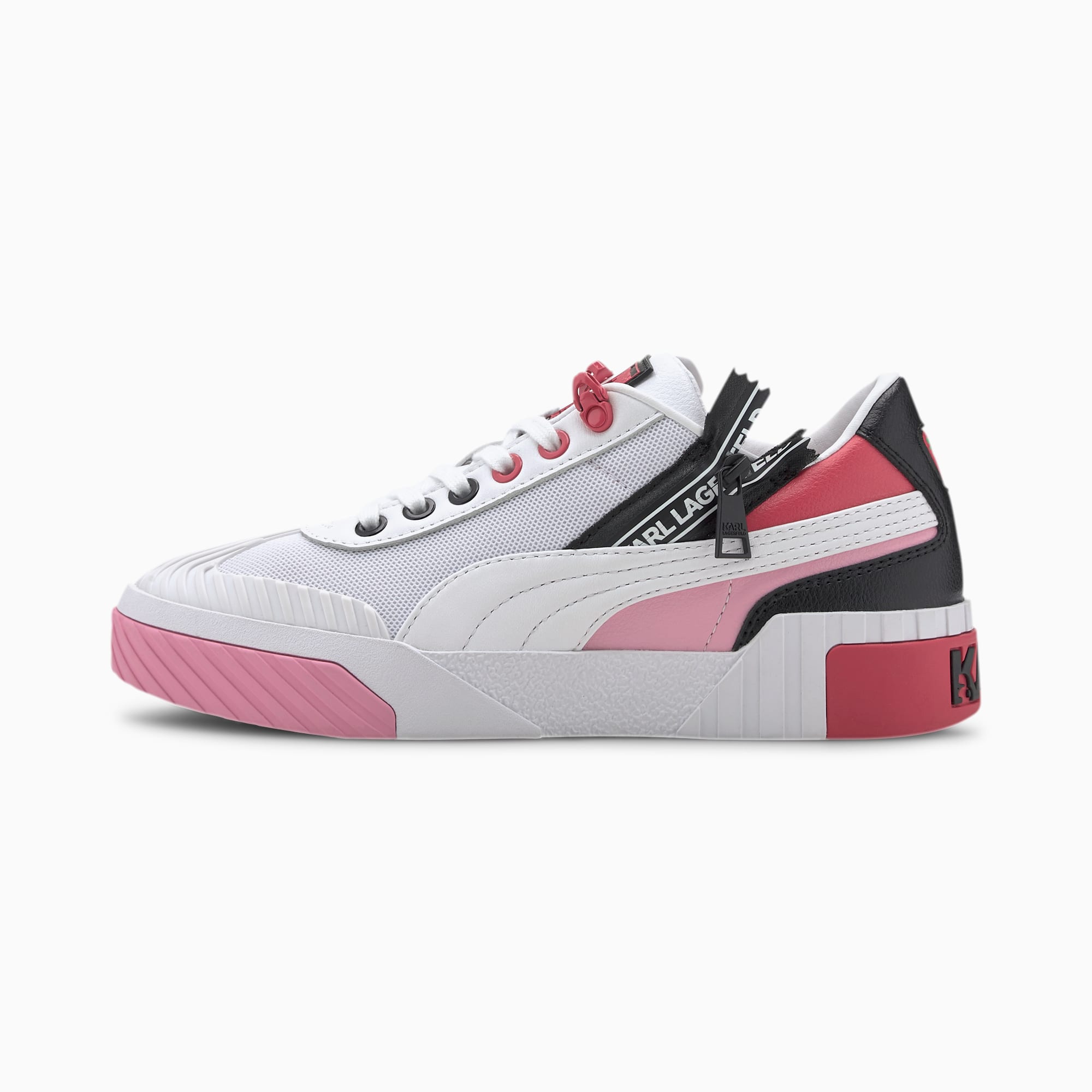 PUMA x KARL LAGERFELD Cali Women's Trainers | Puma White-PRISM PINK | PUMA  Shoes | PUMA Bulgaria