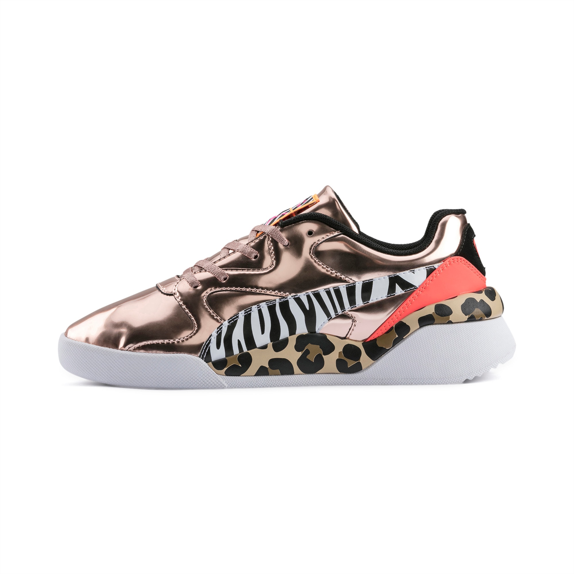 puma trainers with leopard print