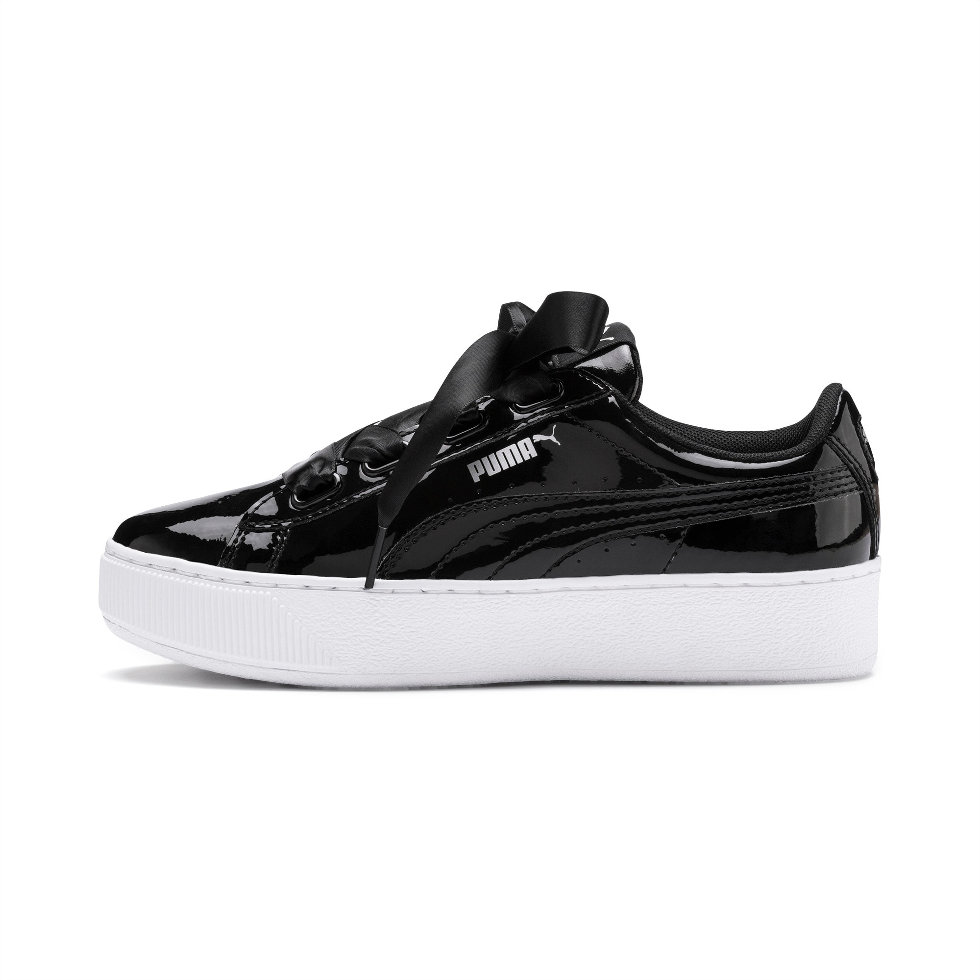 puma vikky platform patent black