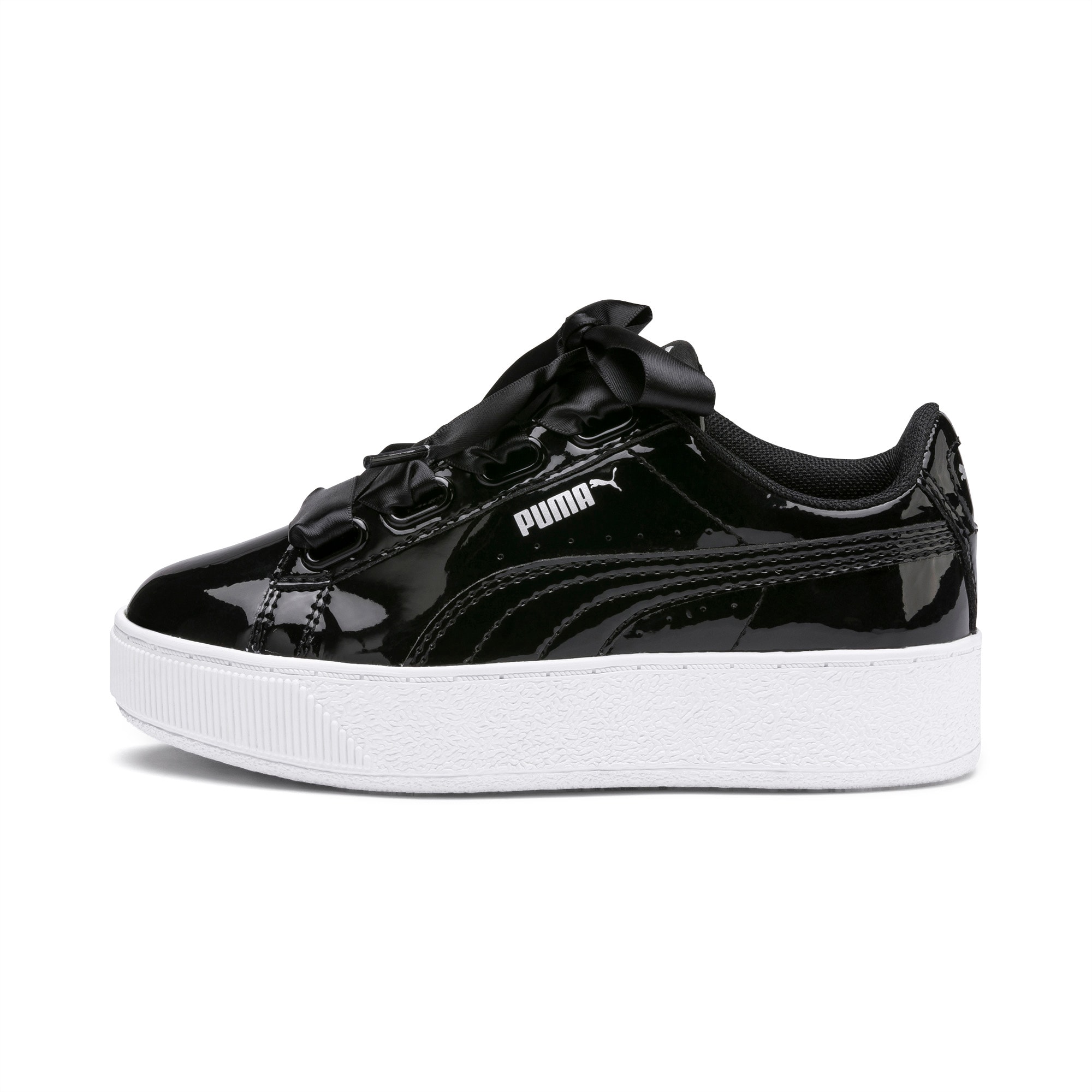 puma vikky platform patent black