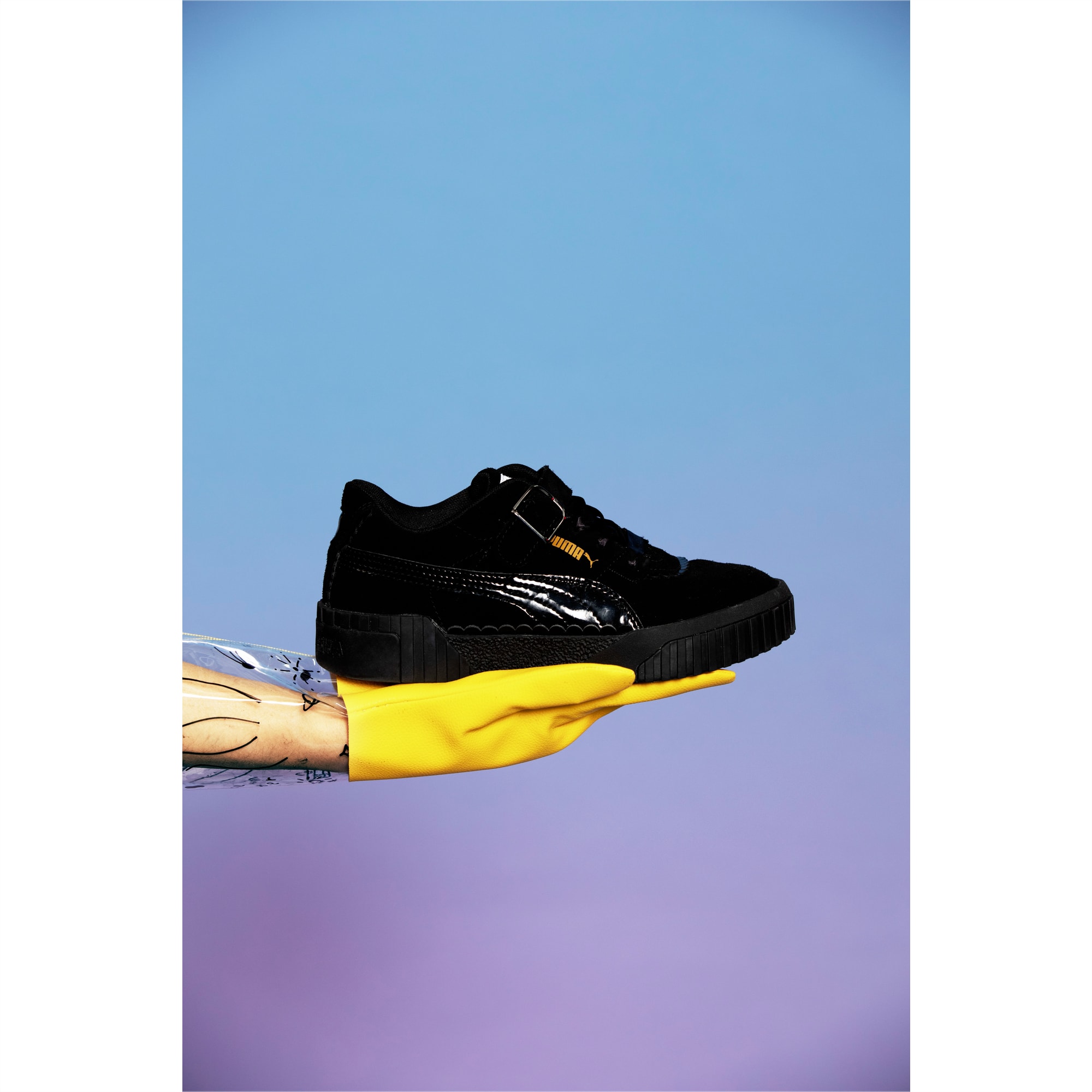 Puma cali velvet women's sneakers discount