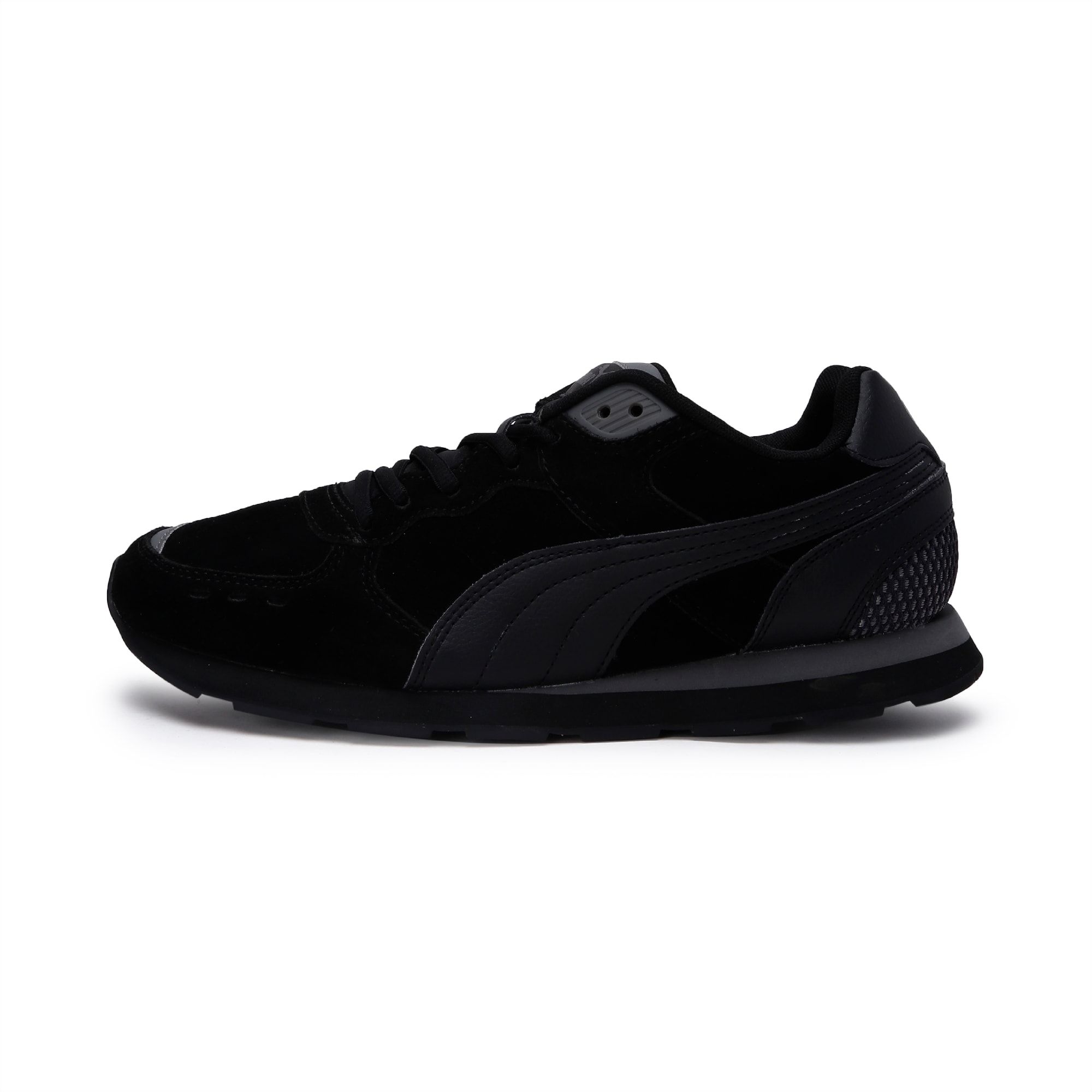 black colour puma shoes