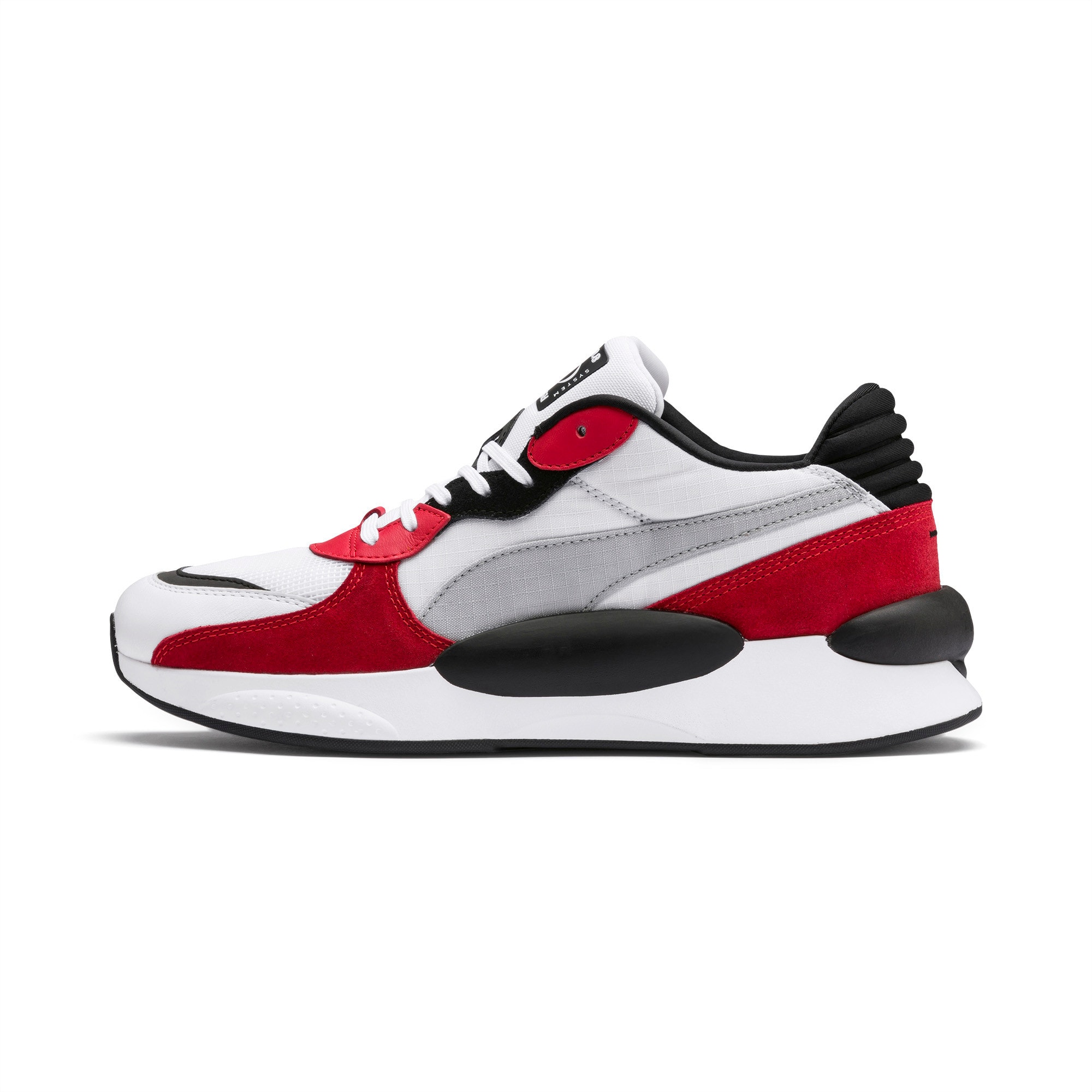 RS 9.8 Space Shoes | Puma White-High Risk Red | PUMA Sneakers | PUMA
