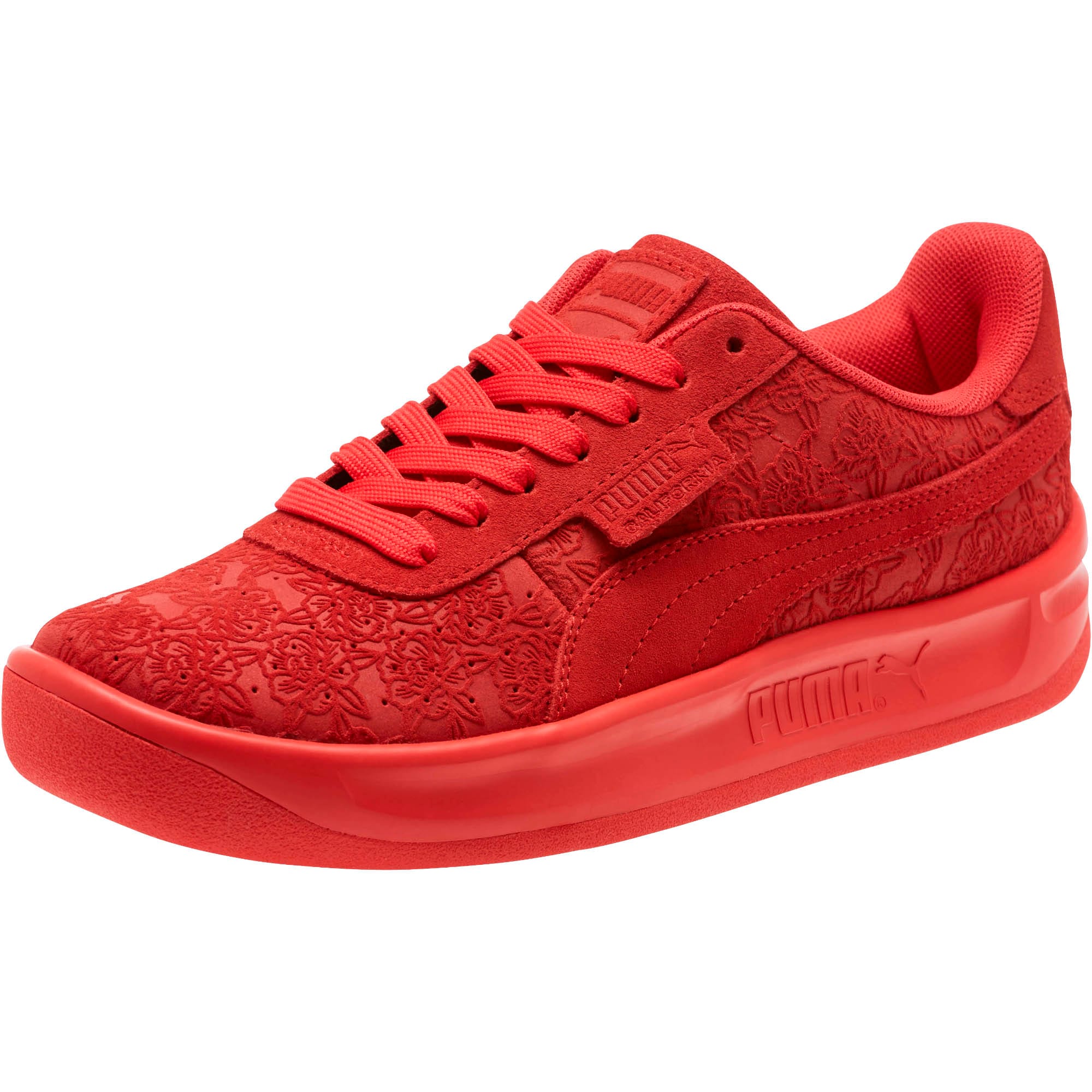puma floral sneakers
