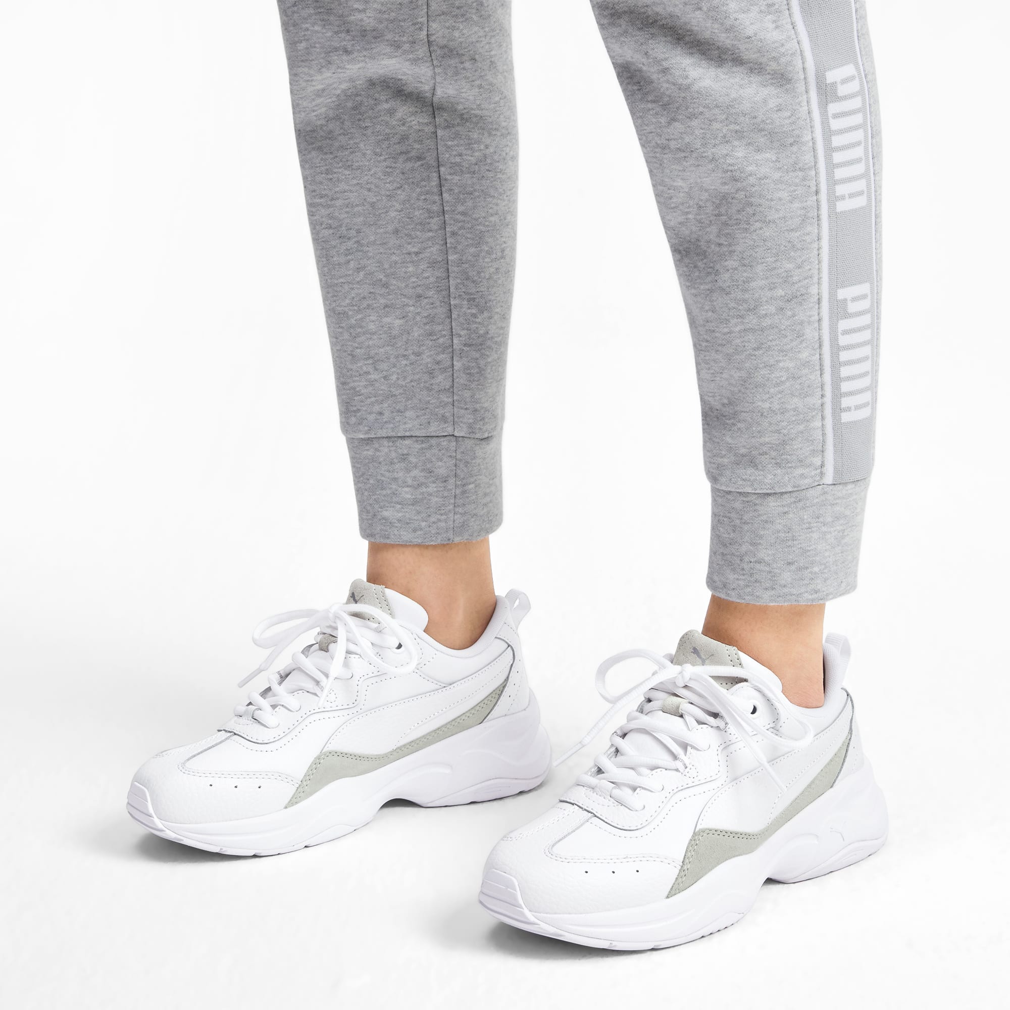 Cilia Lux Women s Training Trainers Puma White Puma White Puma Silver PUMA Shop All Puma PUMA