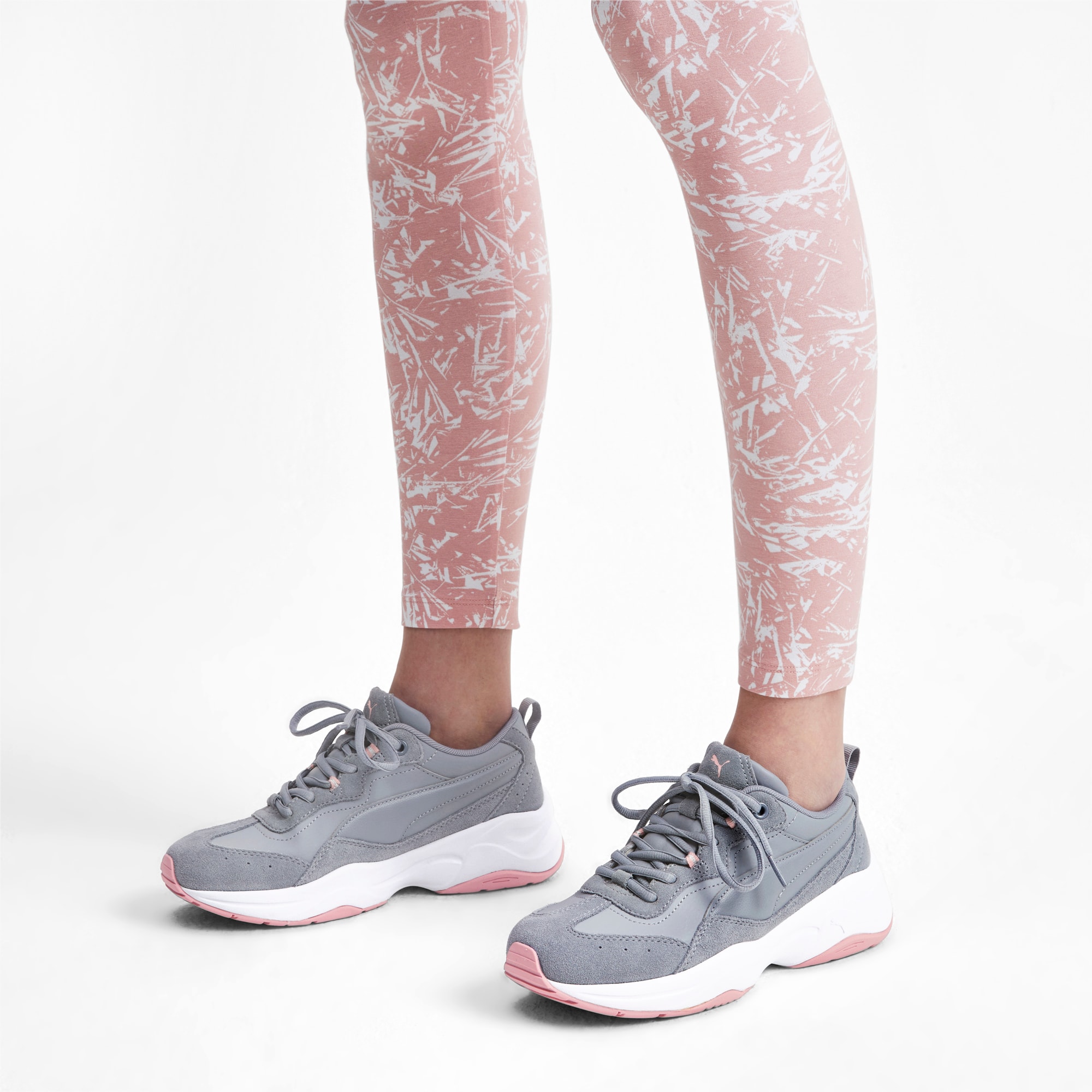 puma womens cilia trainers bridal rose