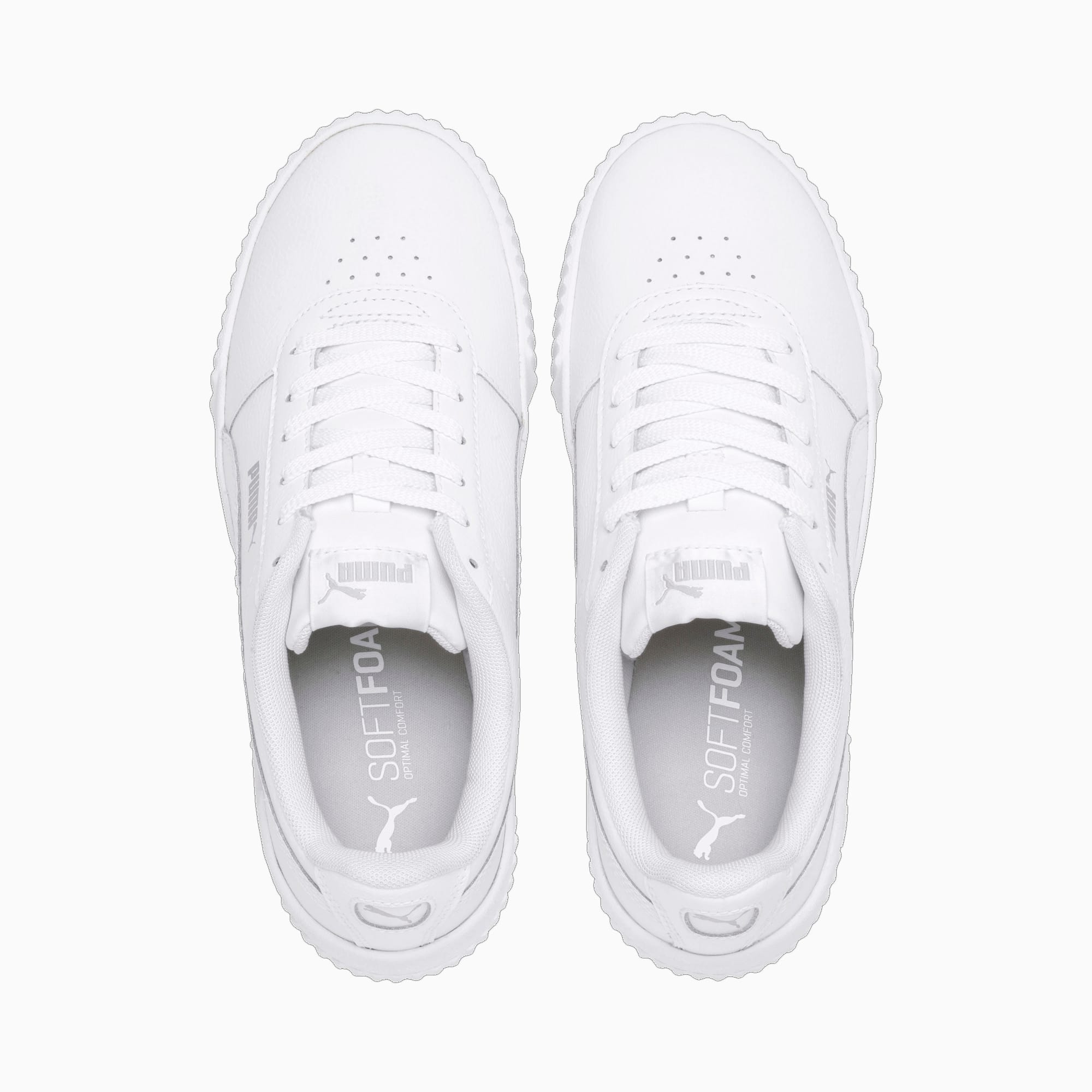 puma all white leather