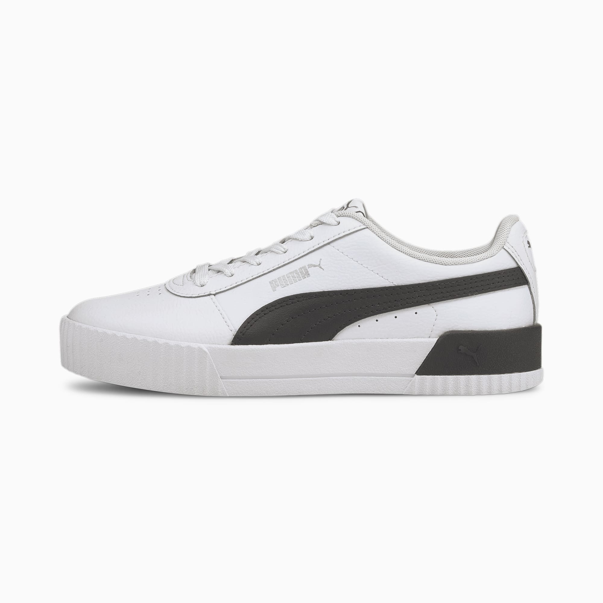 puma carina leather trainers