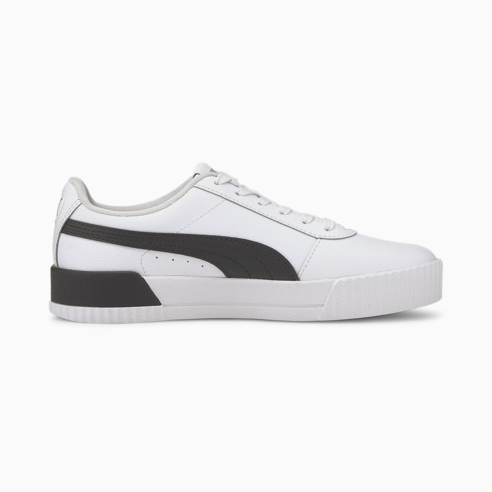 Puma white shoes without laces