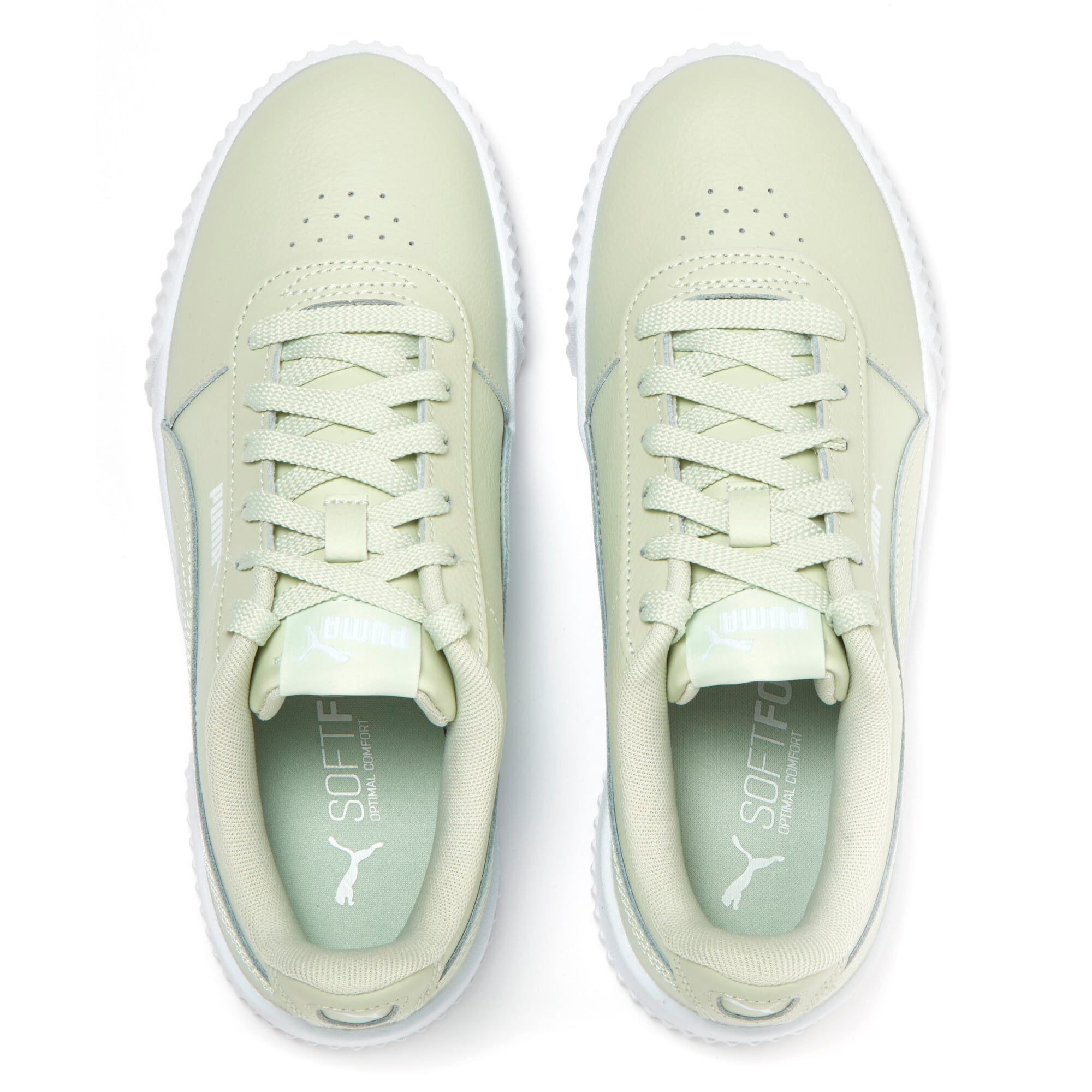 Puma carina leather trainers online