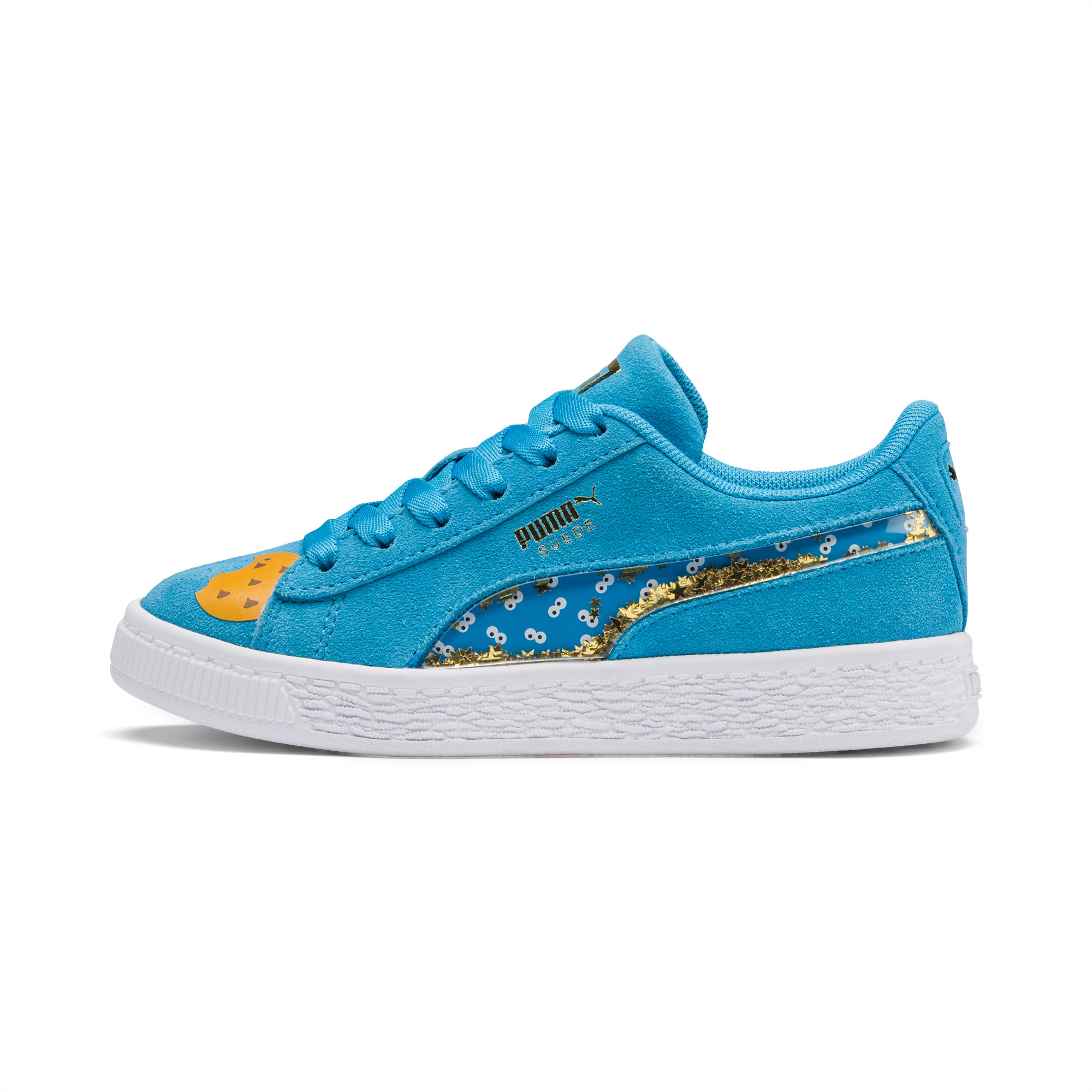 PUMA x SESAME STREET 50 Suede Statement Little Kids' Shoes | PUMA US