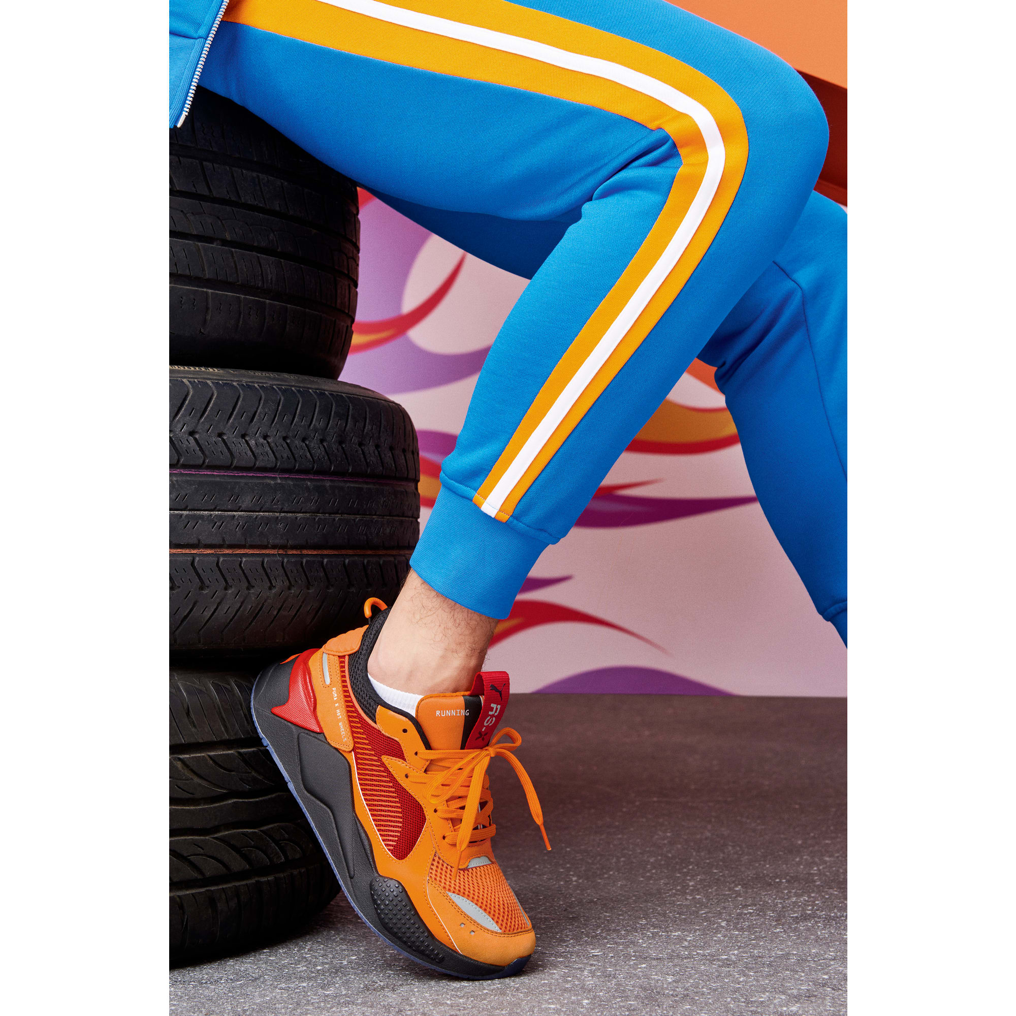 Puma hot wheels orange online