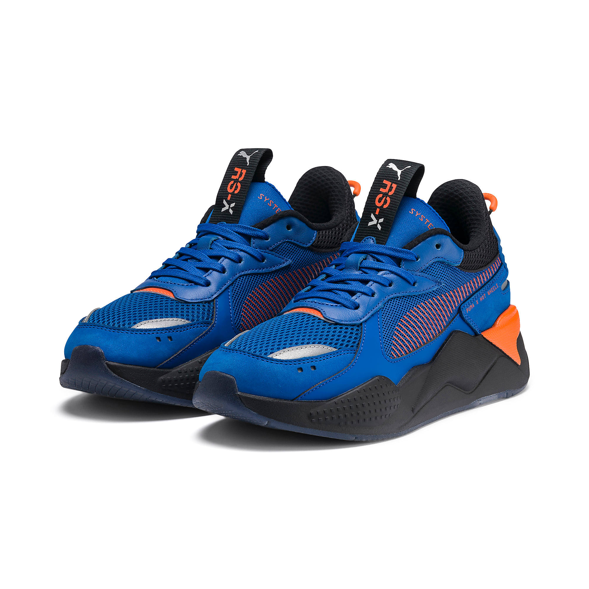 puma rs x hot wheels black