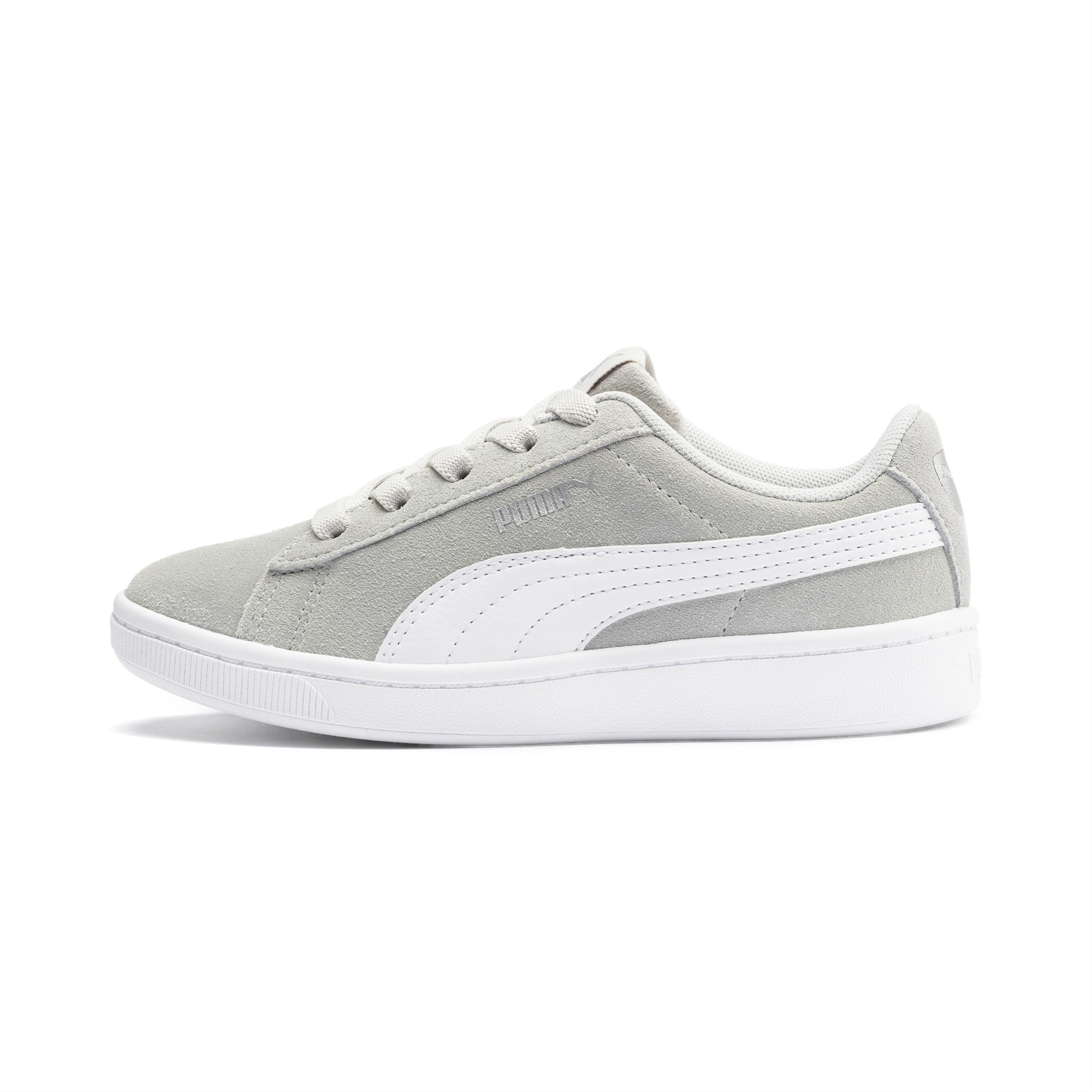 puma suede blanche et or