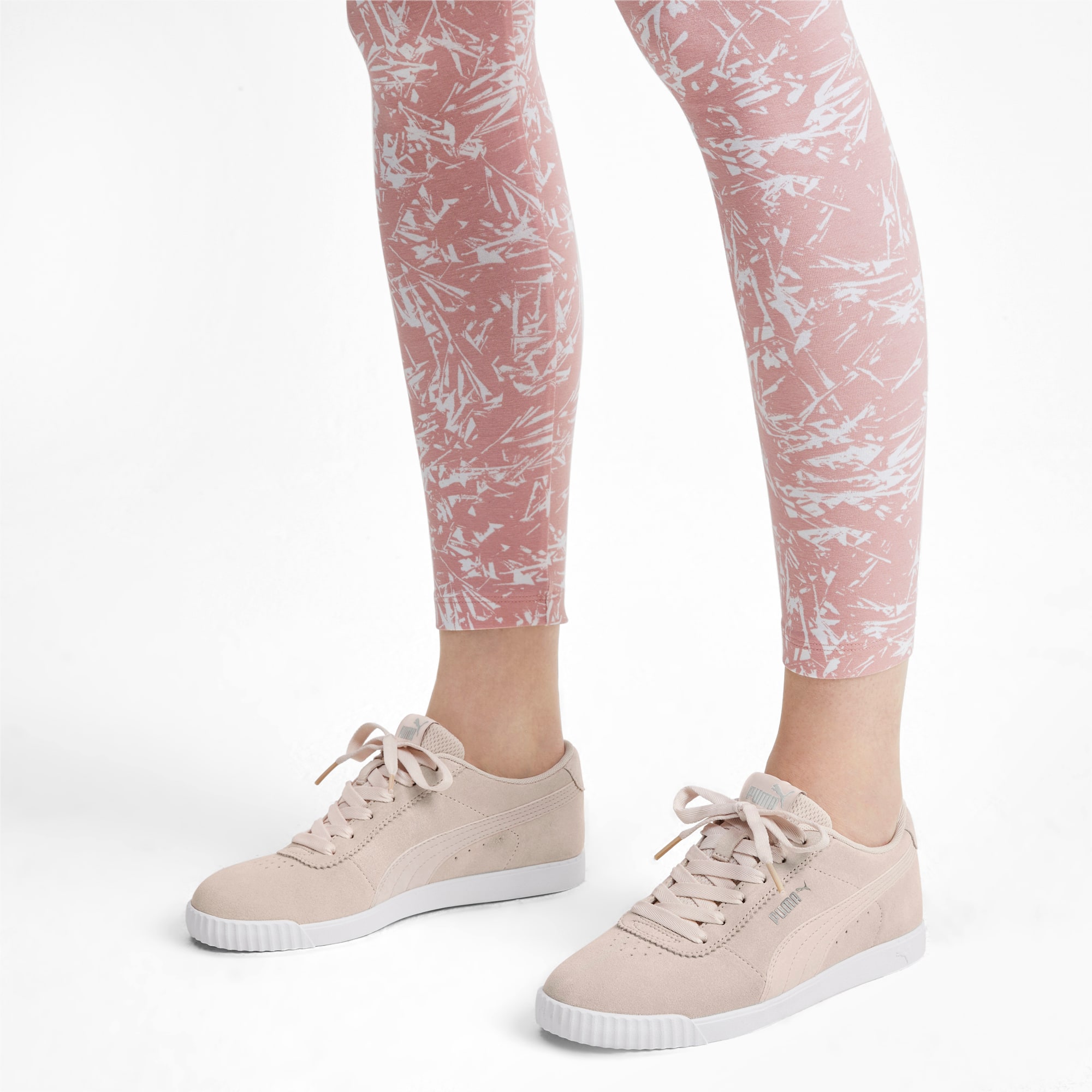 Carina Slim Women's Trainers | Pastel Parchment-Parchment | PUMA Shoes |  PUMA