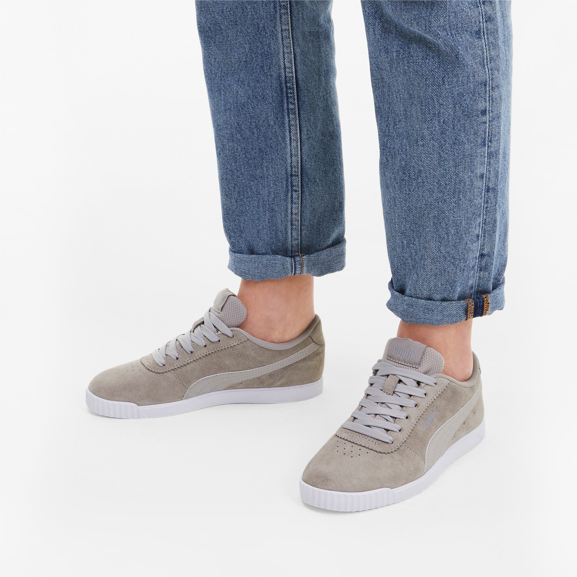 Carina Slim Suede Women's Sneakers | PUMA US