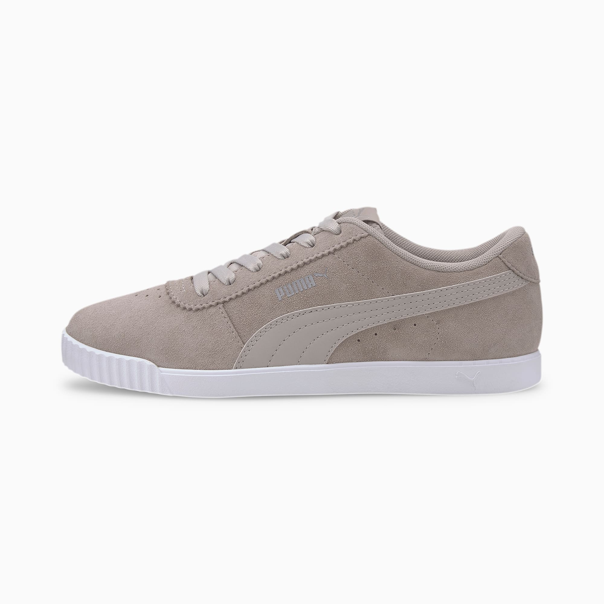 puma carina black suede