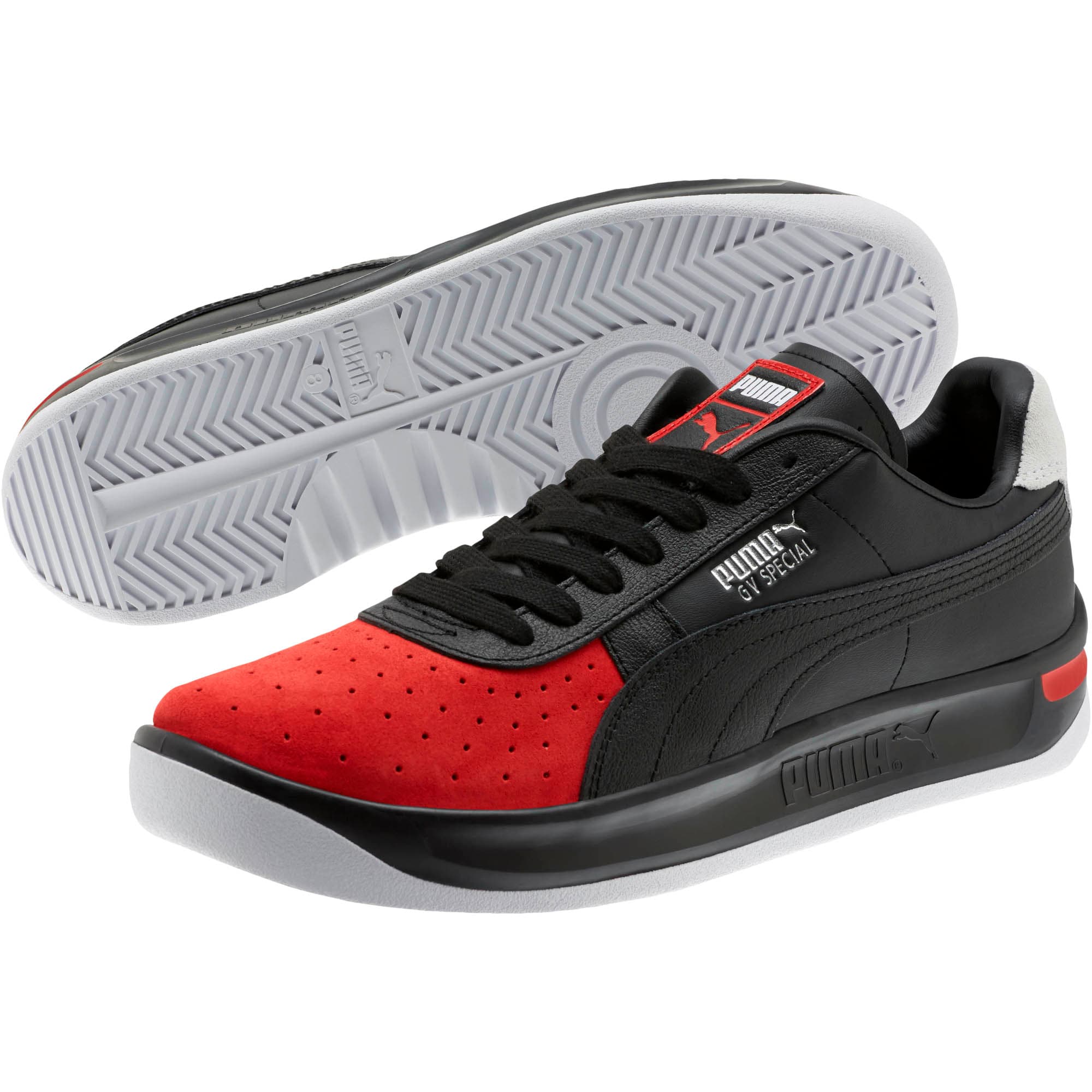 Puma gv special hot sale black and red