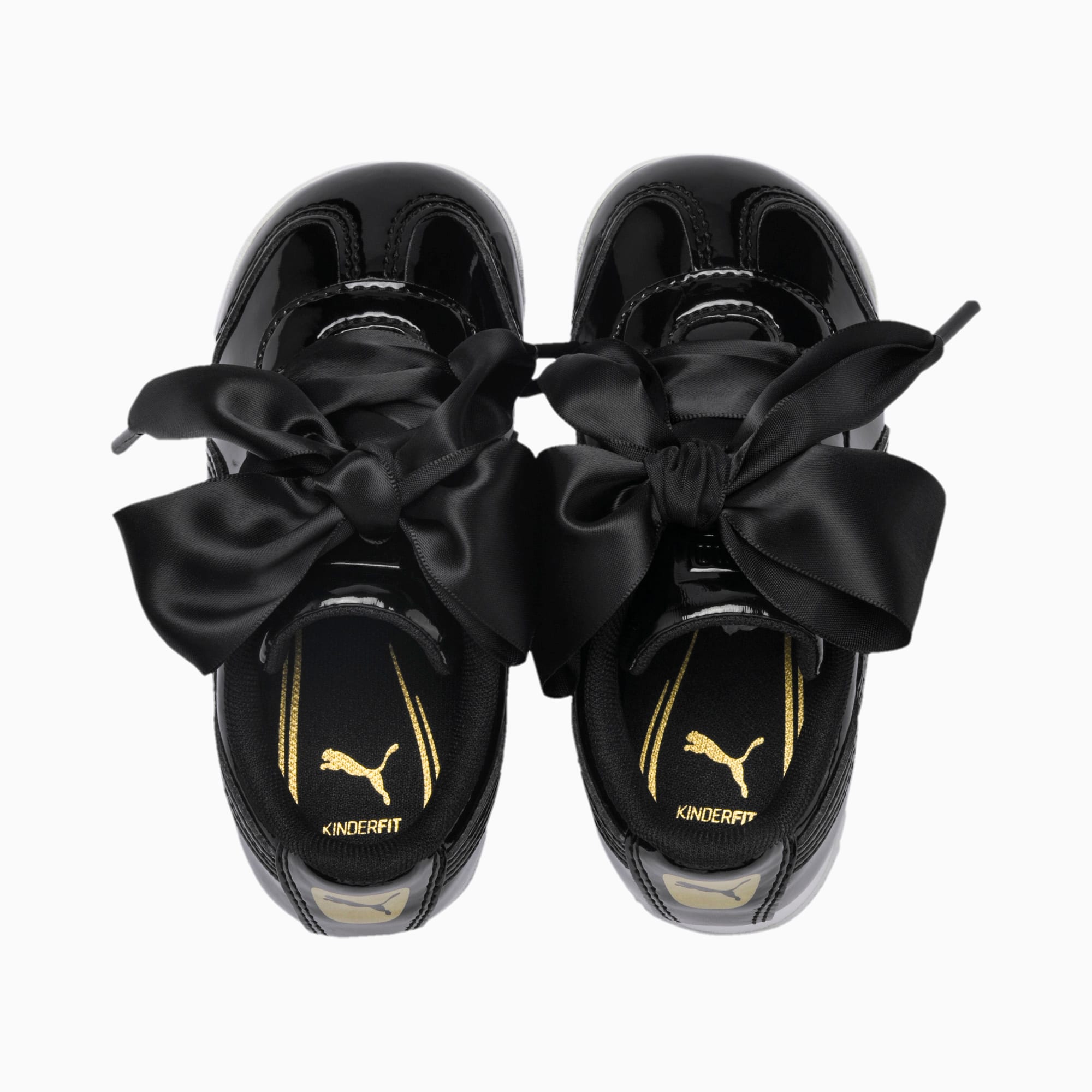 Puma roma heart patent toddler hot sale
