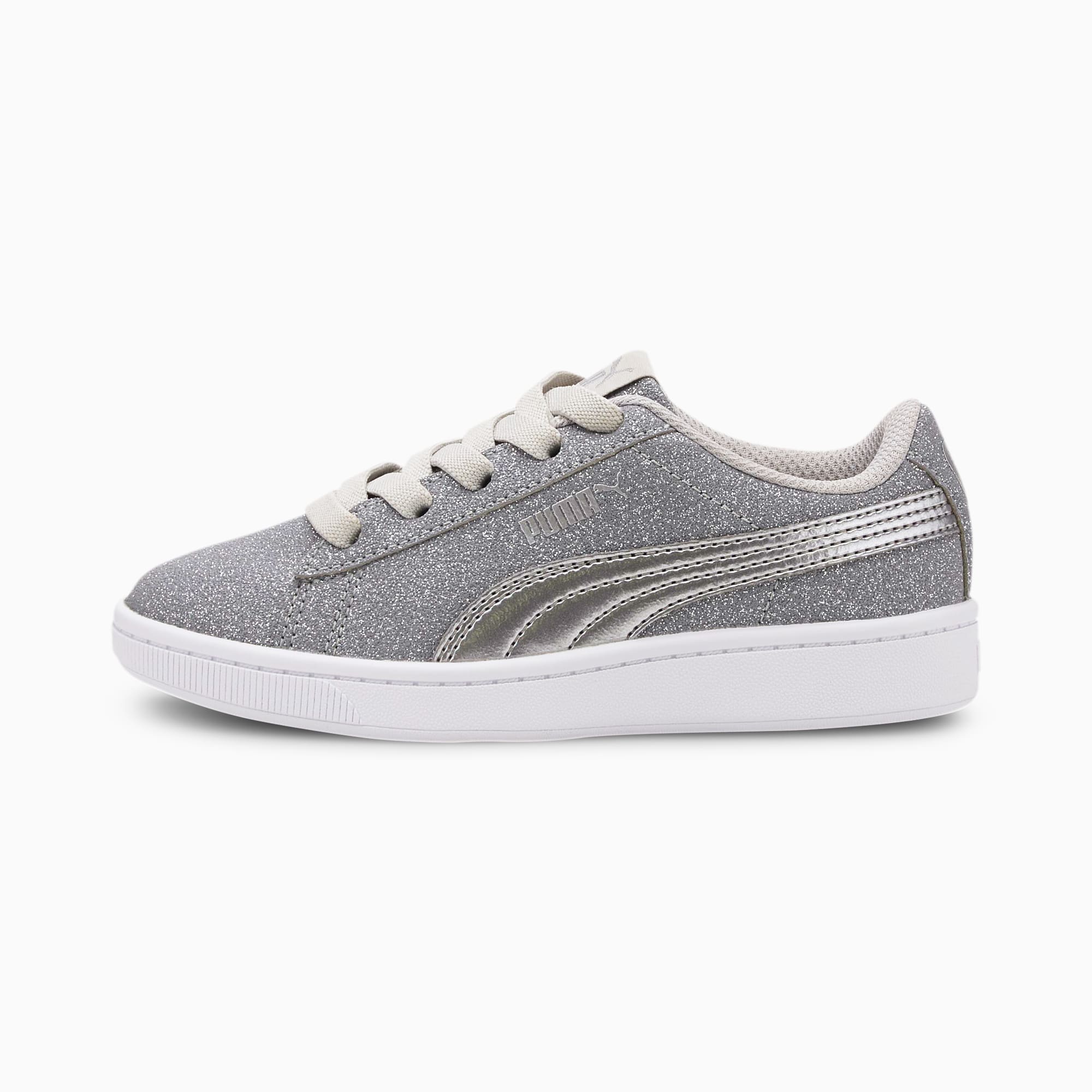 puma gray sneakers