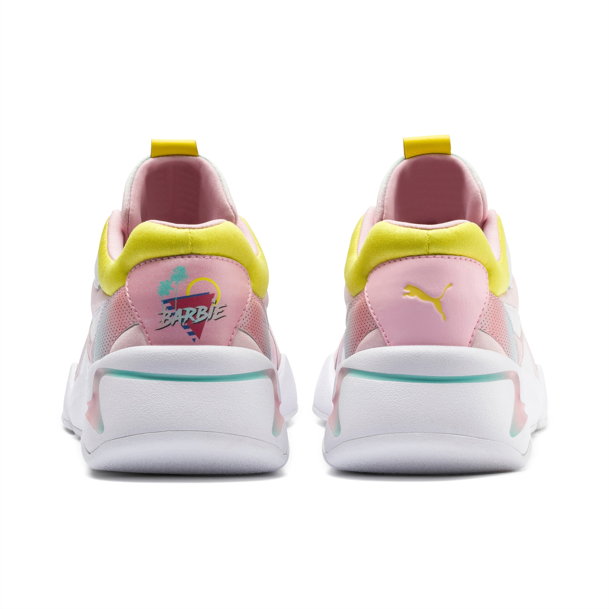 pink barbie puma shoes