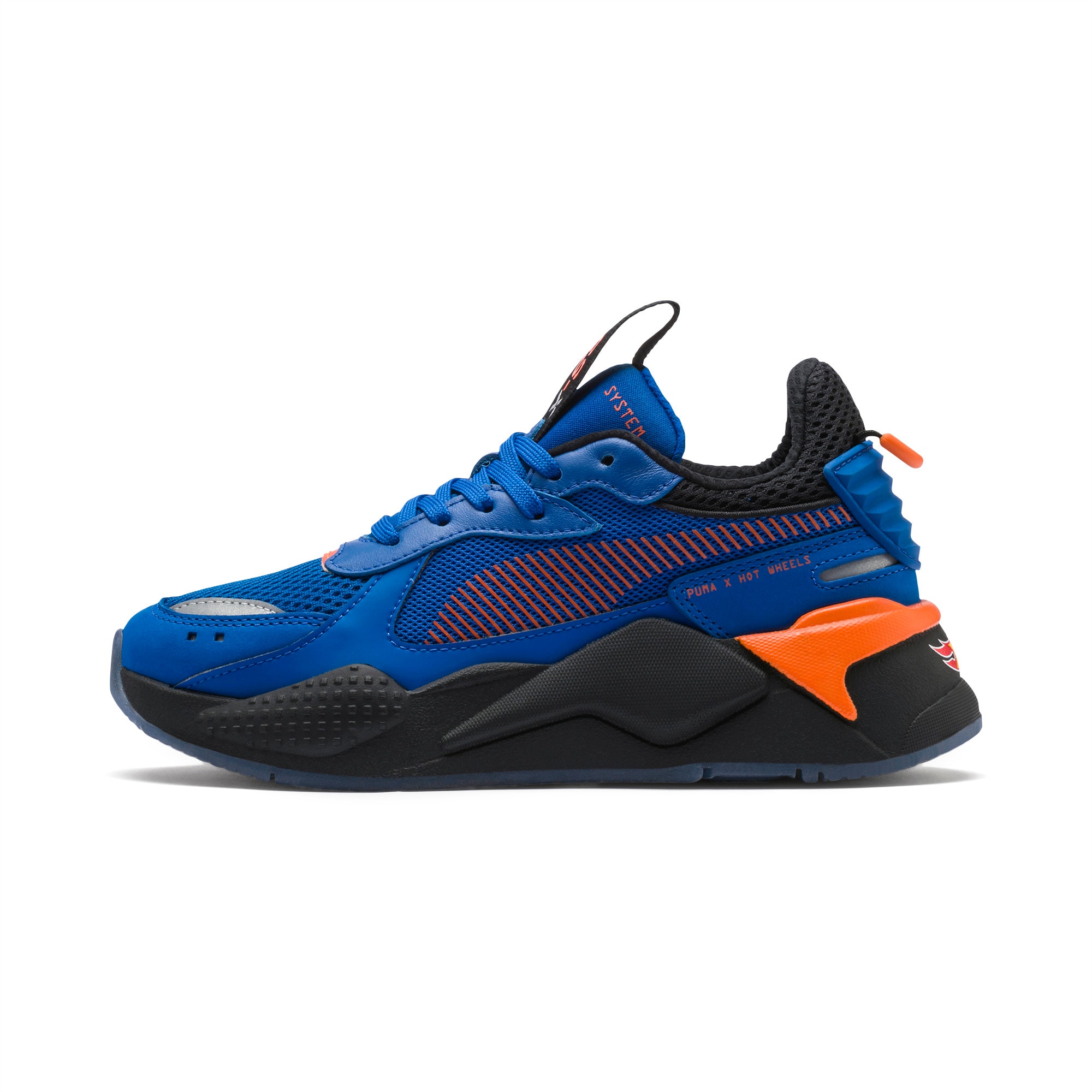 puma rs x hot wheels orange