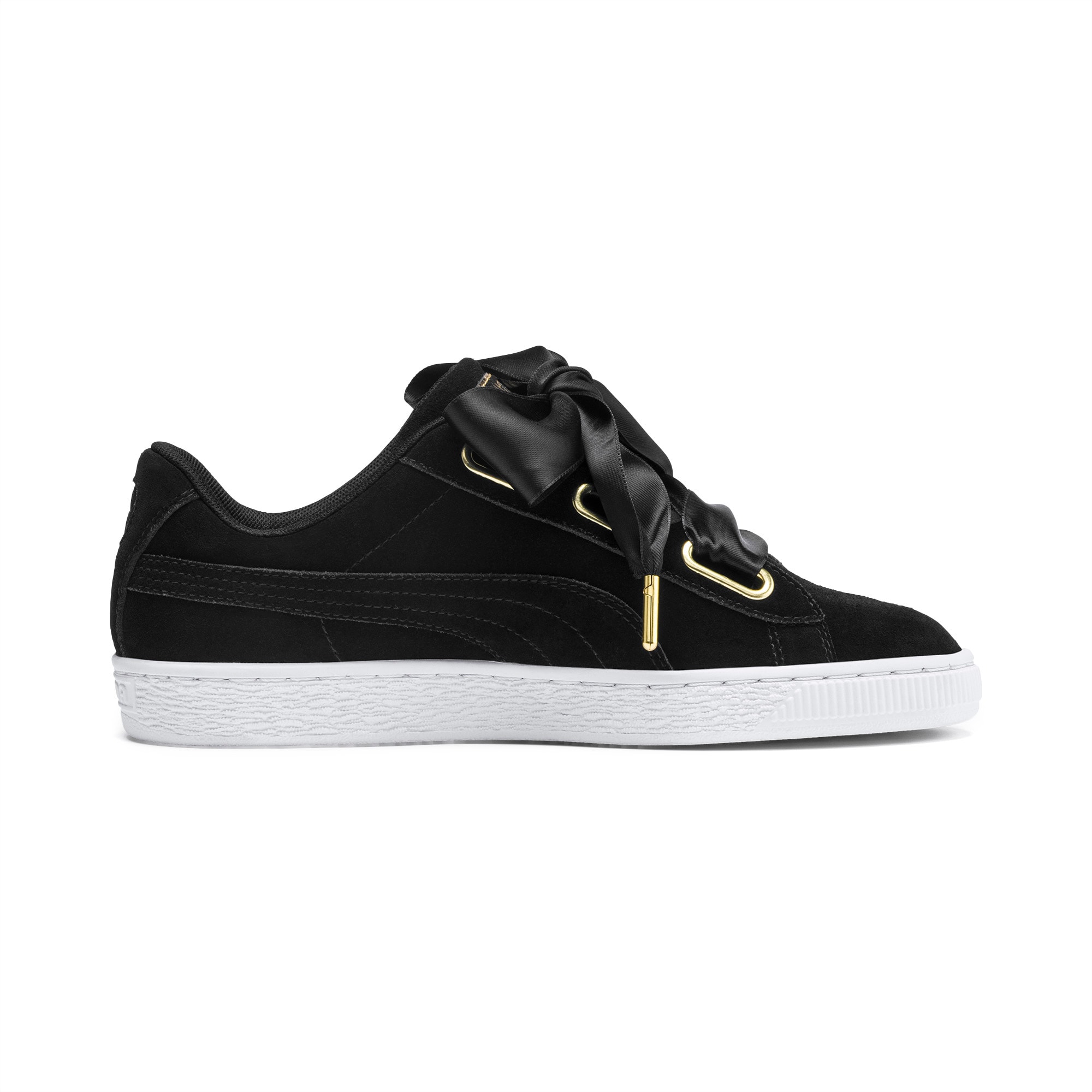 puma suede black floral